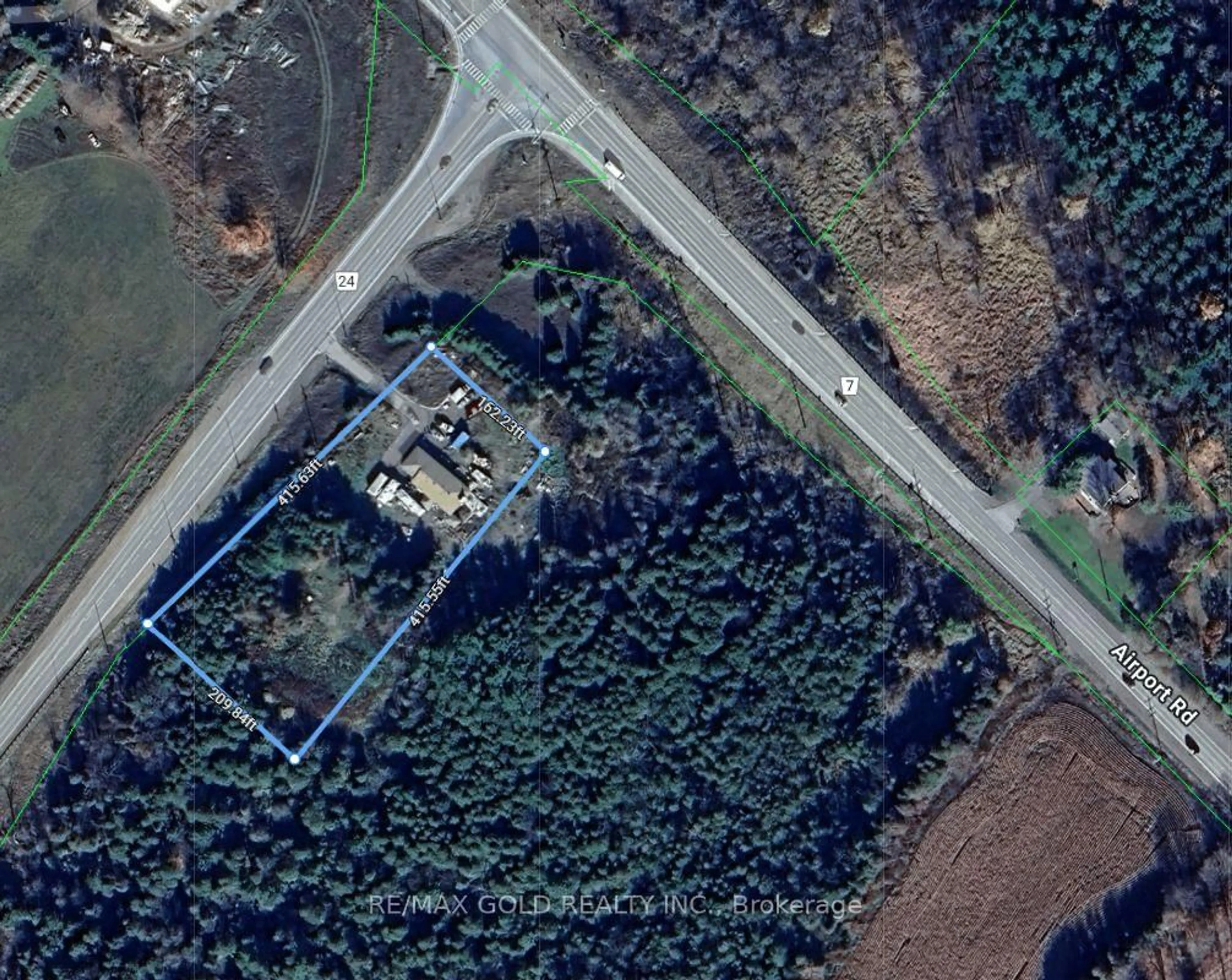 A pic from outside/outdoor area/front of a property/back of a property/a pic from drone, building for 5961 Charleston Sdrd, Caledon Ontario L7K 0S9