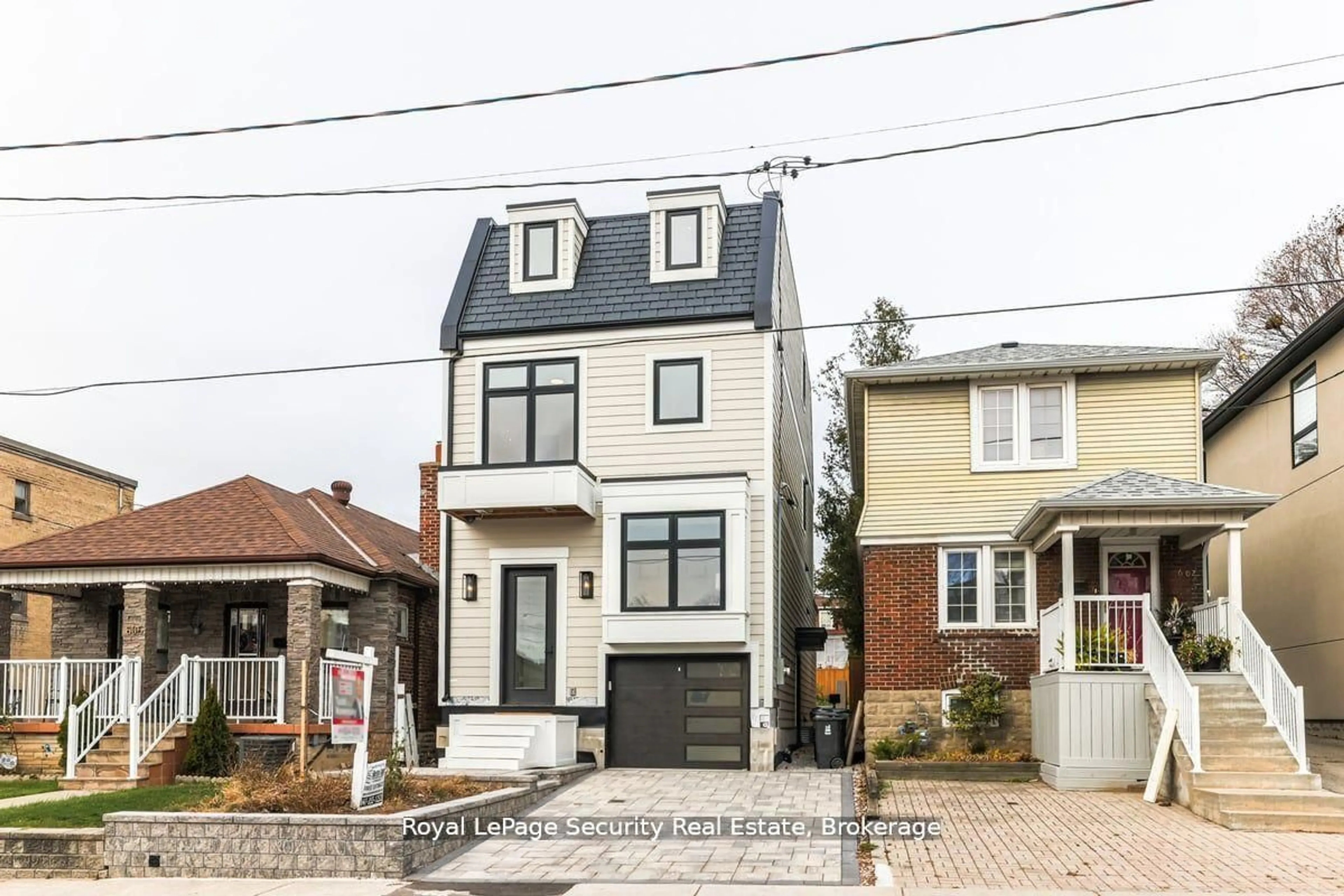 Home with brick exterior material, street for 604 Ridelle Ave, Toronto Ontario M6B 1K9
