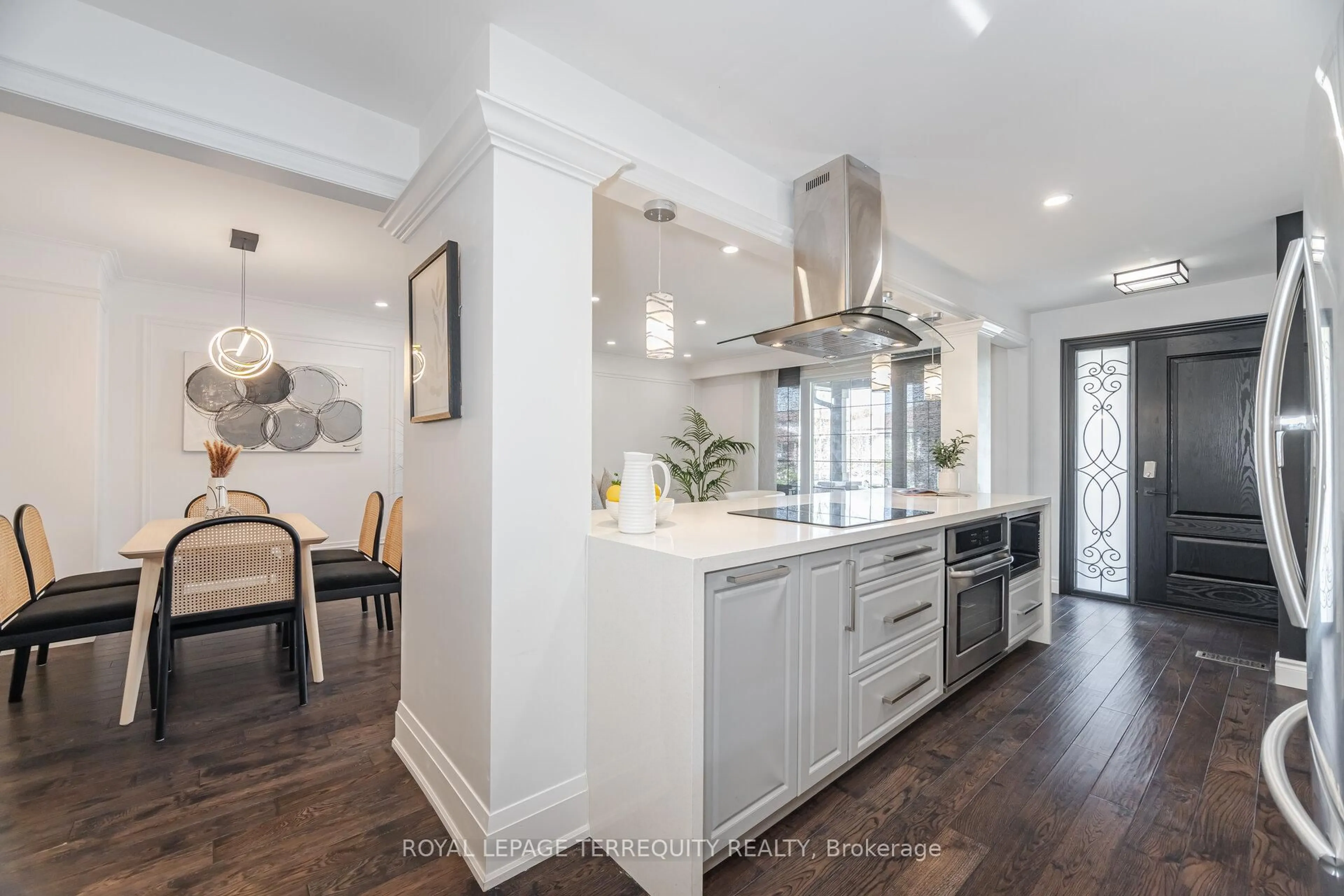 Open concept kitchen, unknown for 22 Dellbrook Cres, Toronto Ontario M9L 1E2