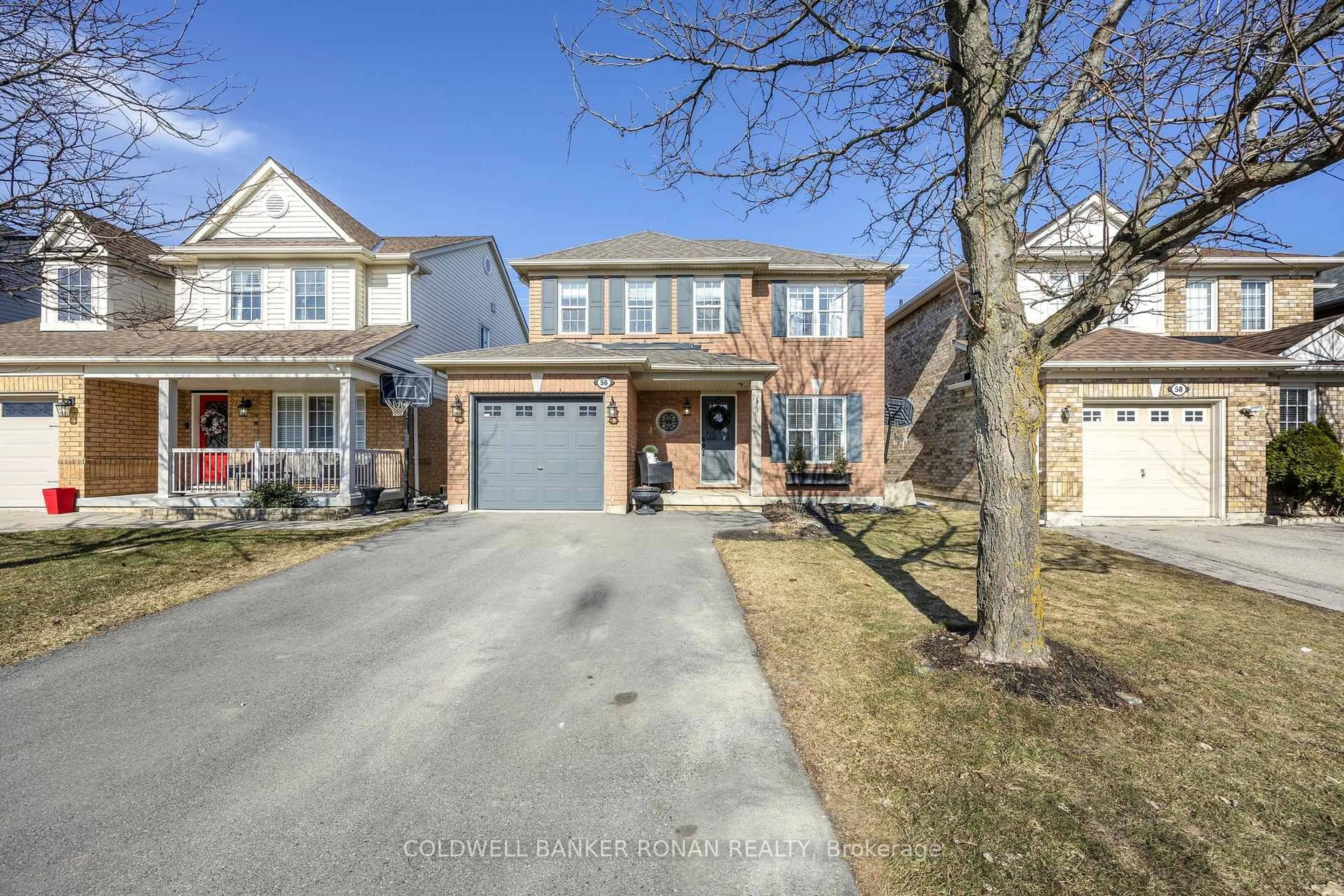 A pic from outside/outdoor area/front of a property/back of a property/a pic from drone, street for 56 Allness Rd, Brampton Ontario L7A 3N7