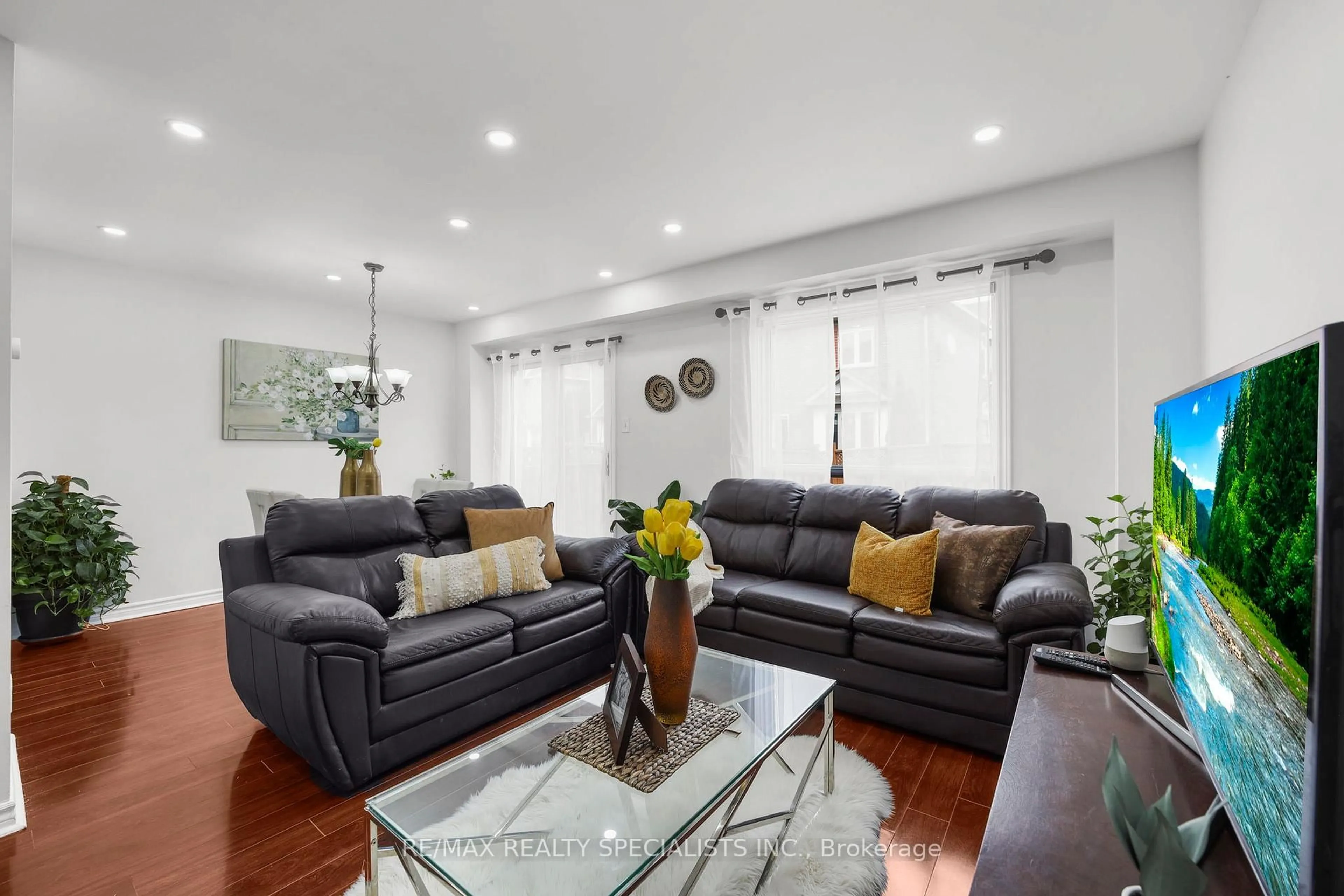 Living room with furniture, unknown for 51 Rain Lily Lane, Brampton Ontario L6R 1S5