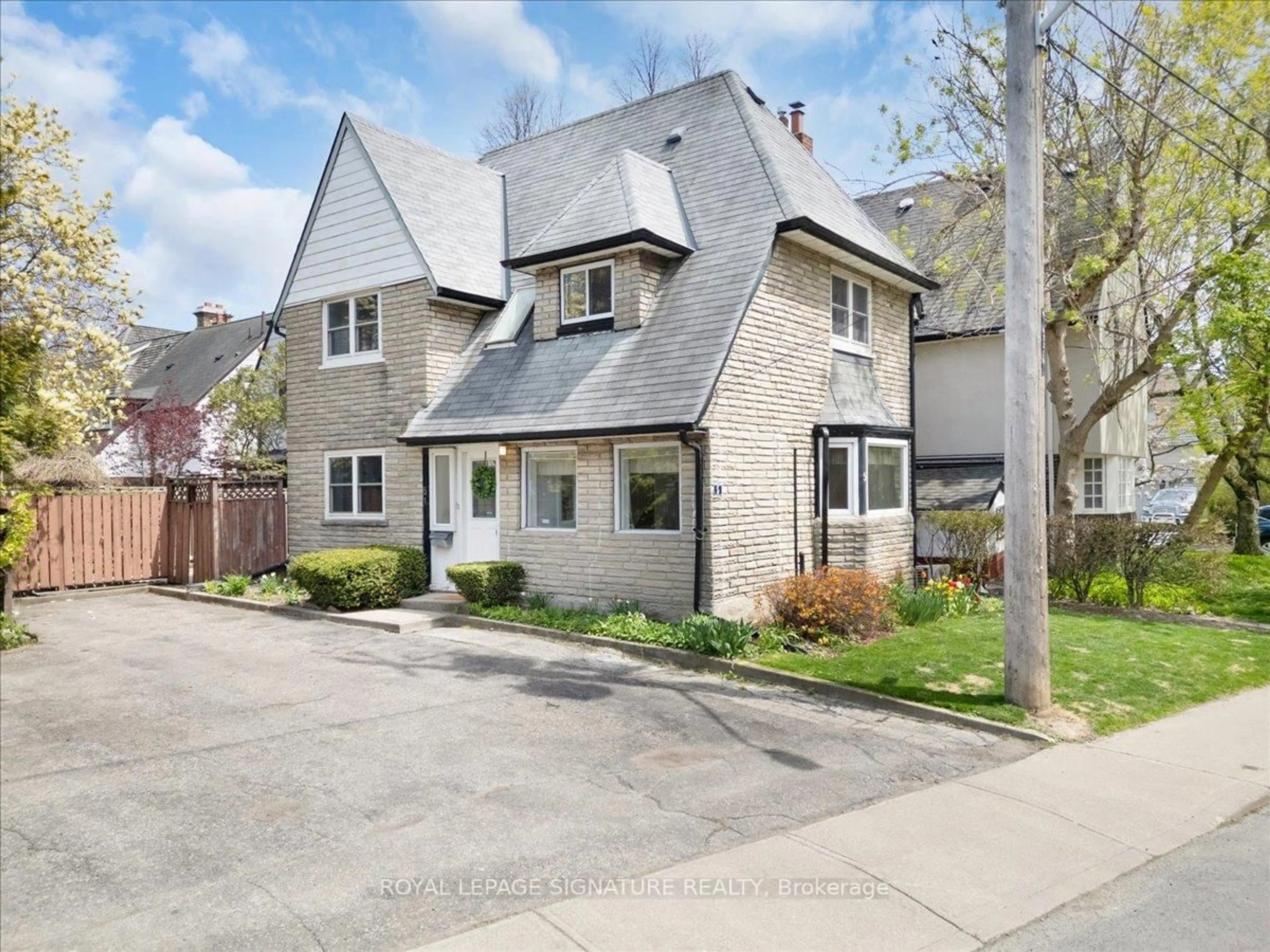 Home with brick exterior material, street for 5 Royal York Rd, Toronto Ontario M8V 2S8
