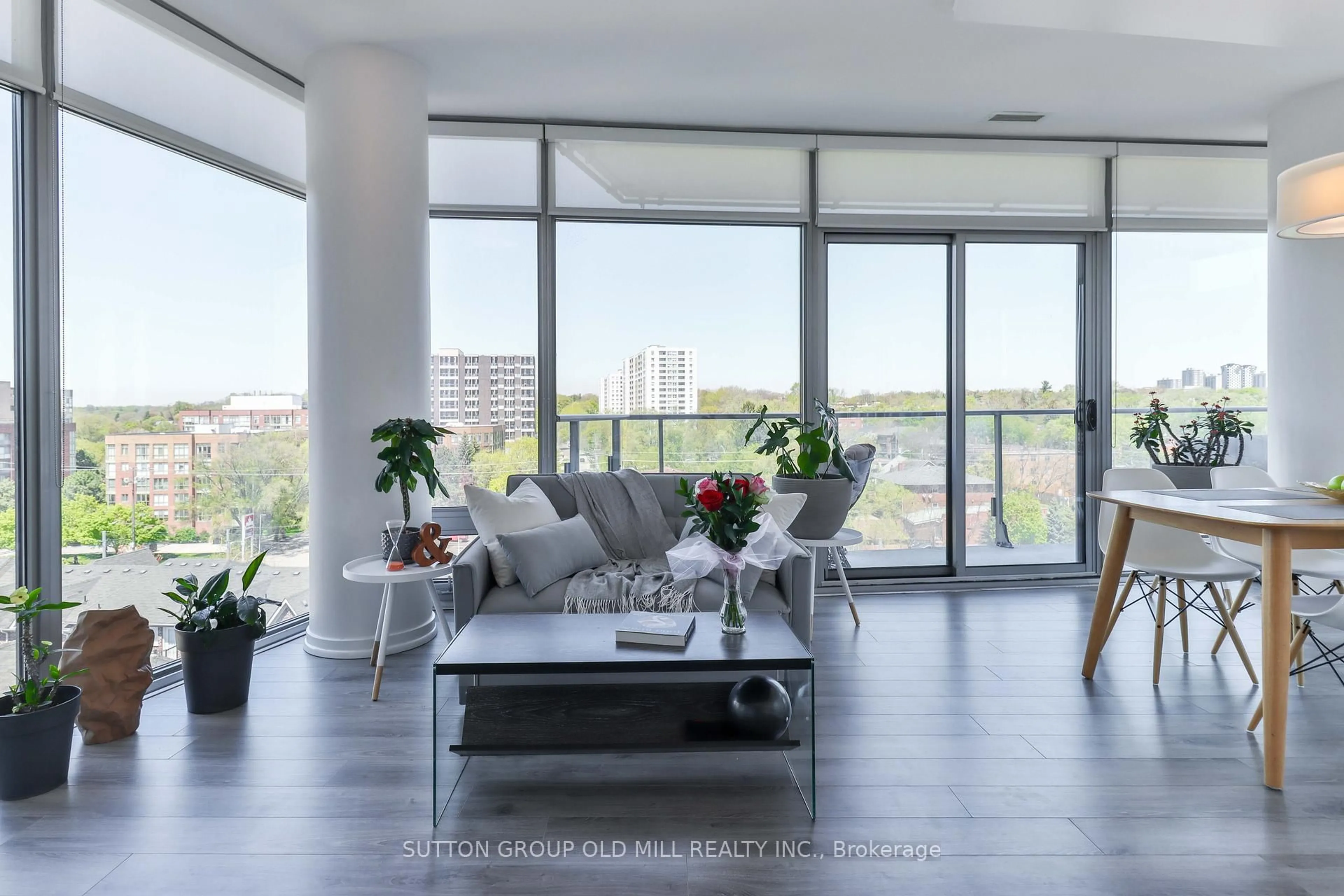Living room with furniture, unknown for 103 The Queensway N/A #714, Toronto Ontario M6S 5B3