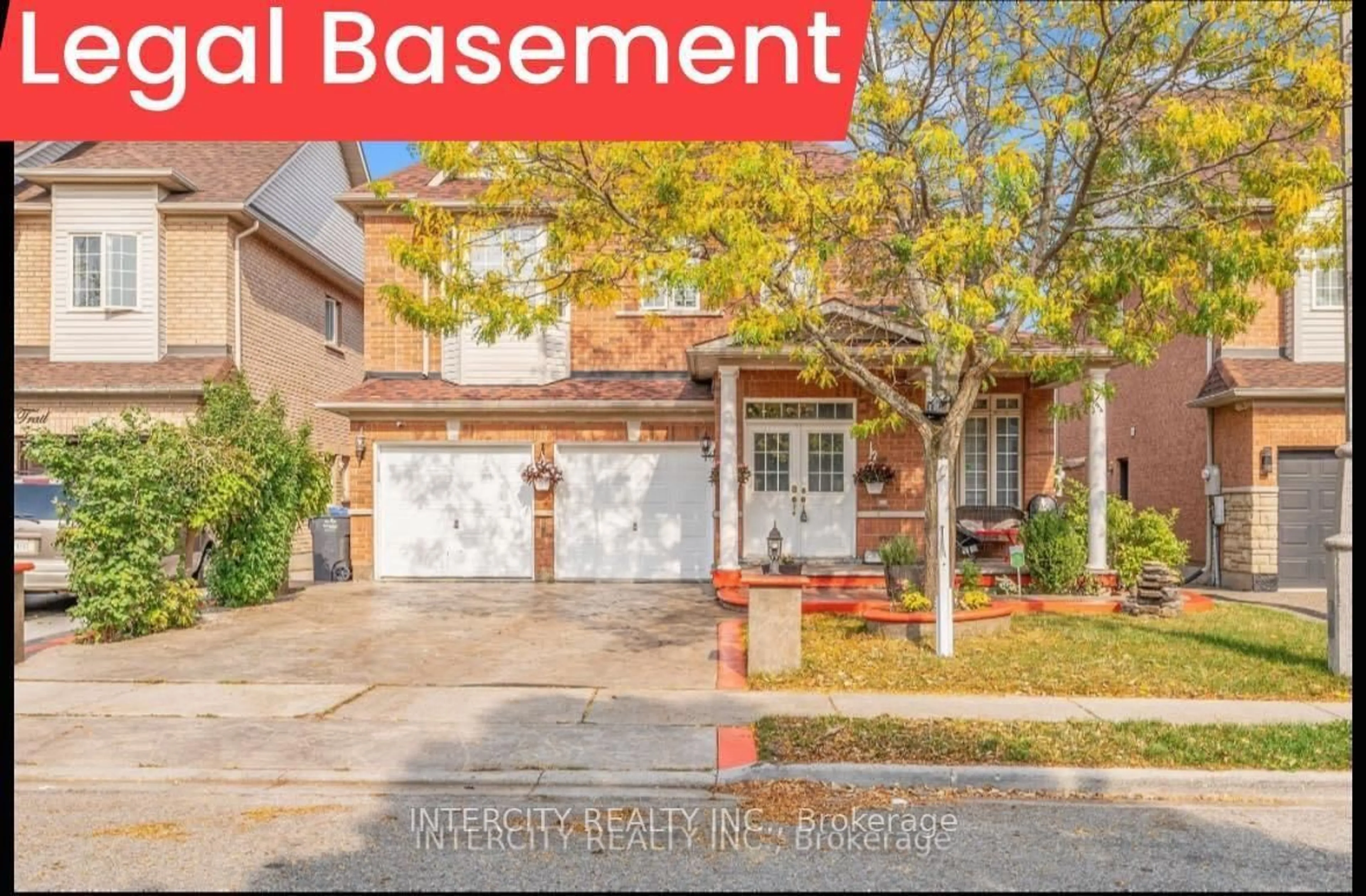 Home with brick exterior material, street for 7 Pika Tr, Brampton Ontario L6R 2X1