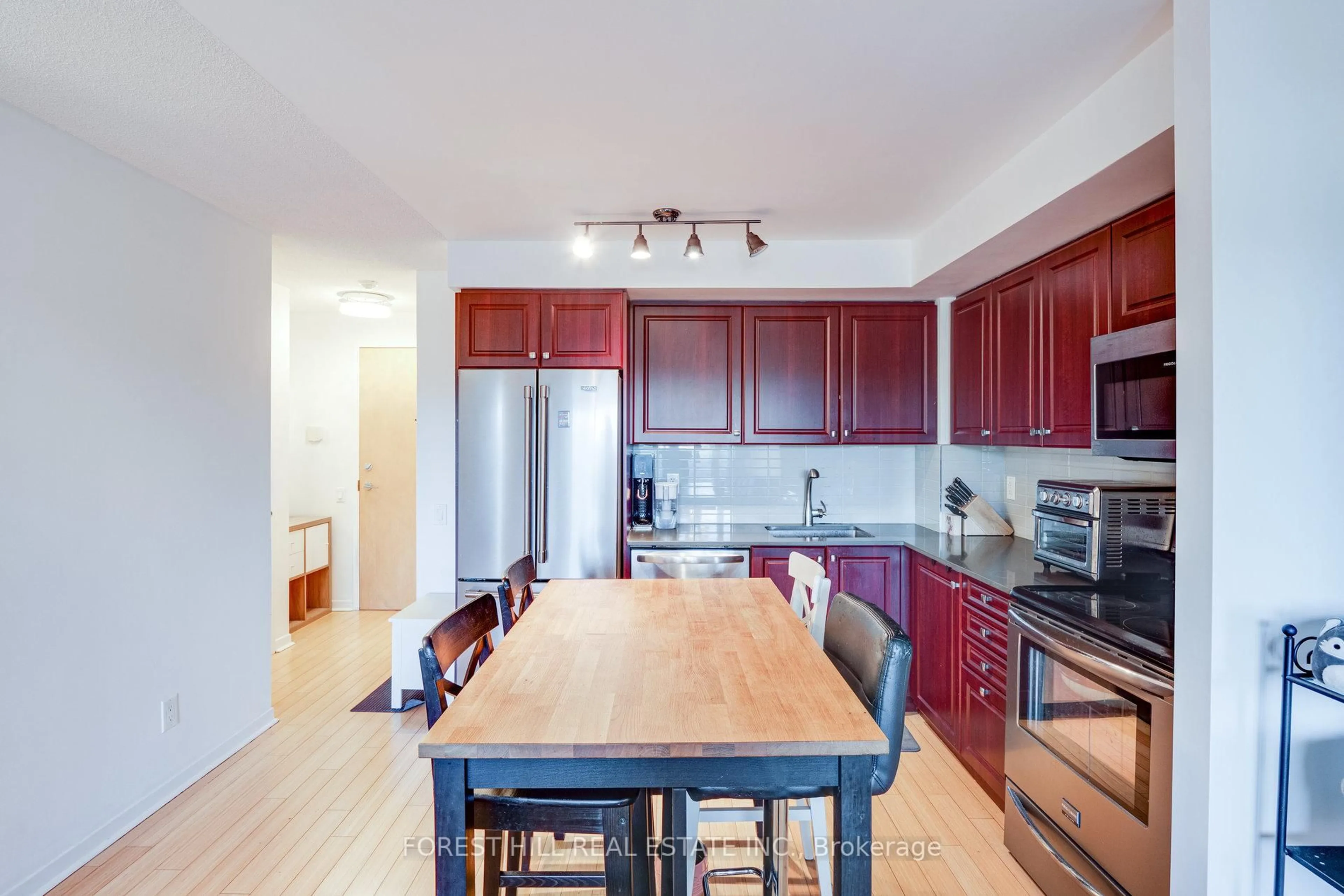 Open concept kitchen, unknown for 1040 The Queensway Ave #301, Toronto Ontario M8Z 0A7