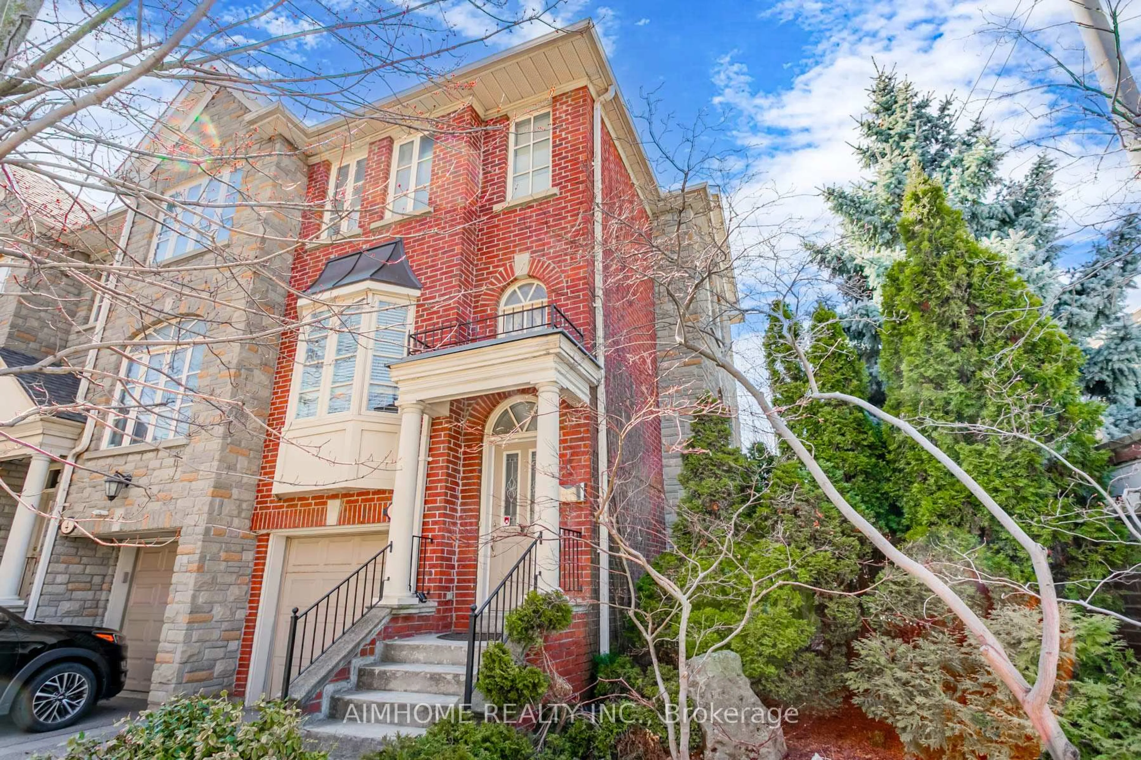Home with brick exterior material, street for 2 Brownstone Lane, Toronto Ontario M8X 2Z6