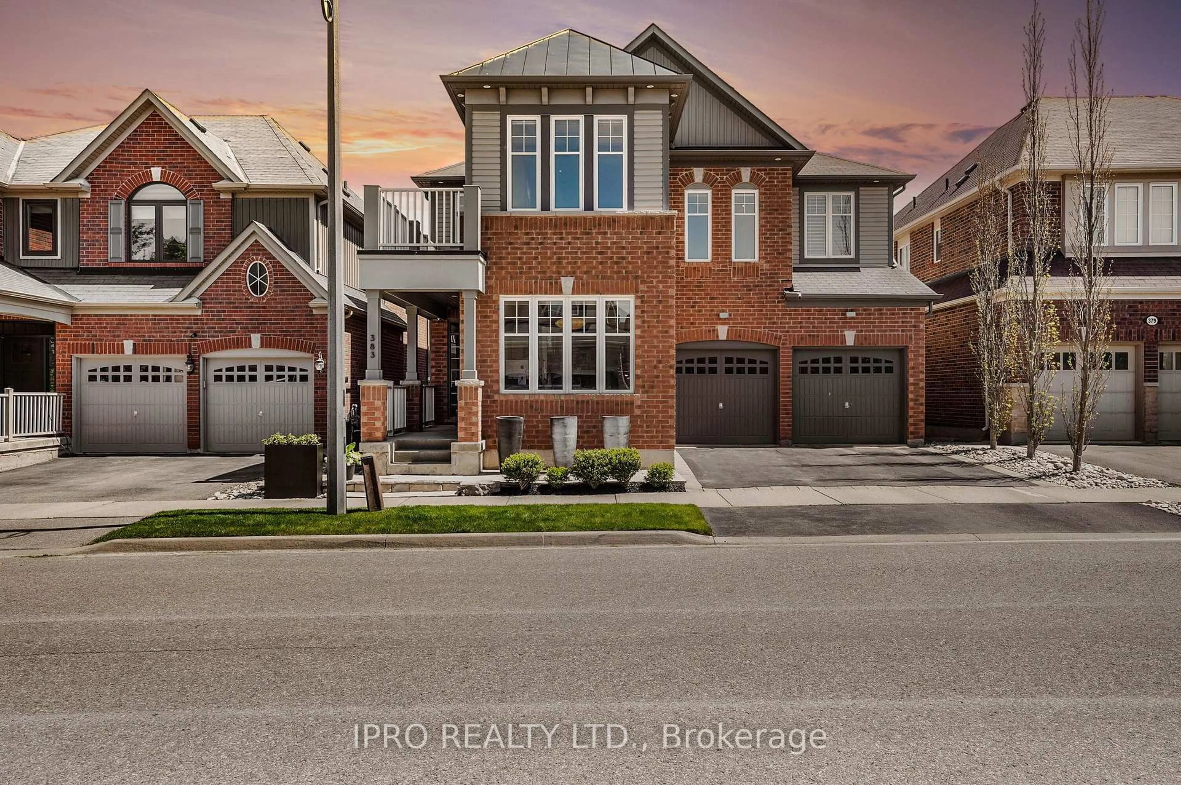 Home with brick exterior material, street for 383 Wettlaufer Terr, Milton Ontario L9T 7N4