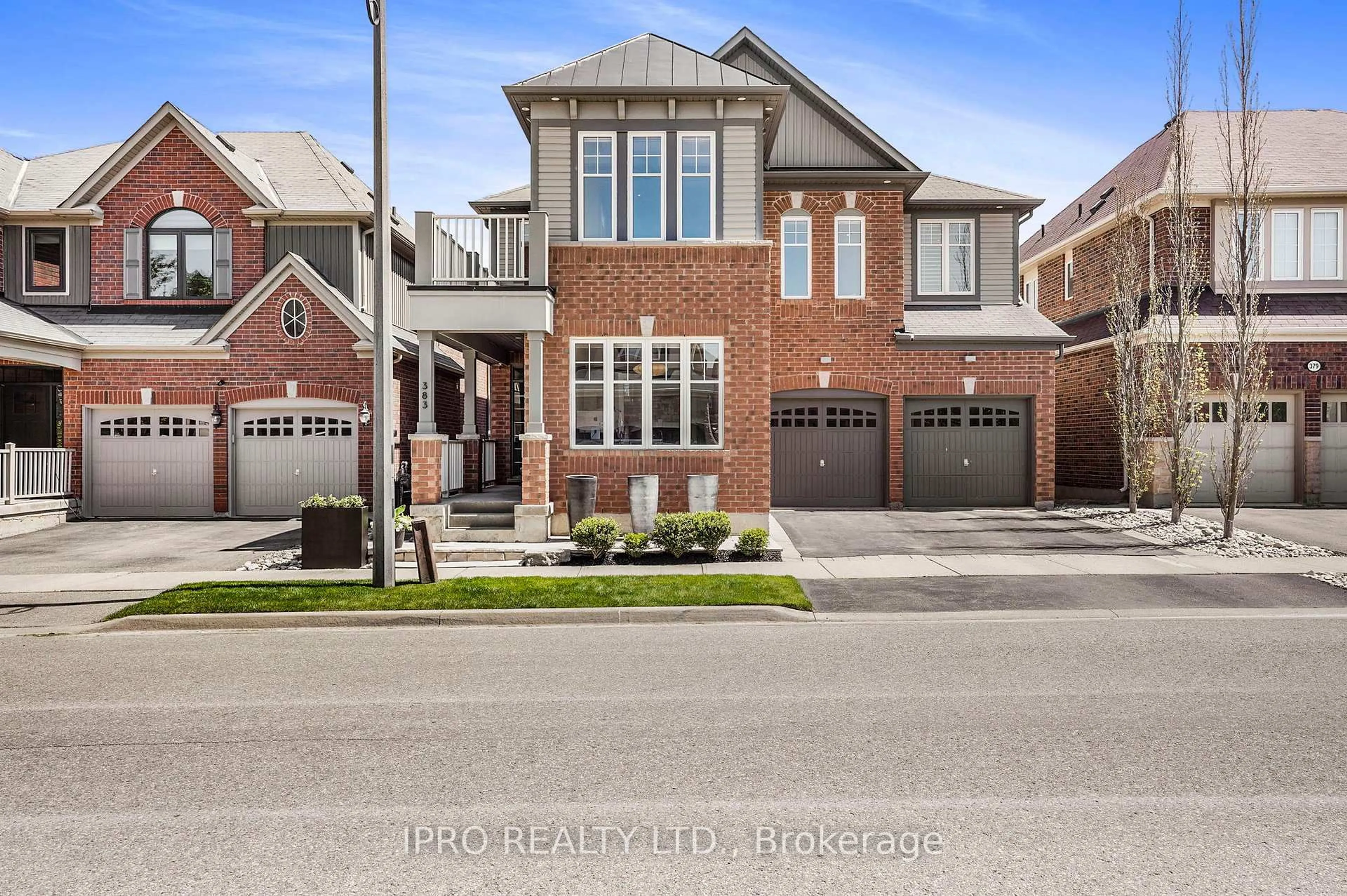 Home with brick exterior material, street for 383 Wettlaufer Terr, Milton Ontario L9T 7N4