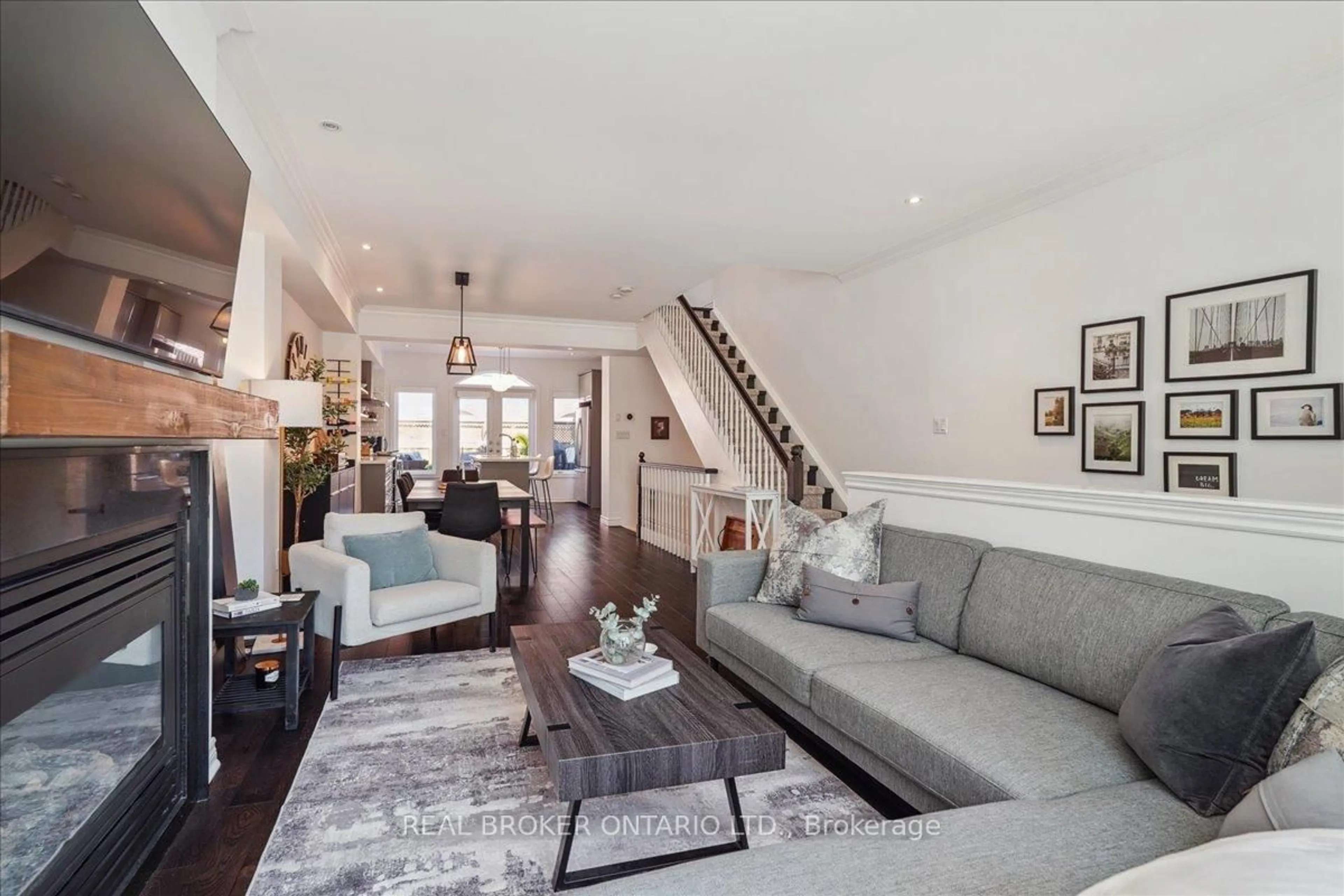 Living room with furniture, unknown for 114 Evans Ave #7, Toronto Ontario M8Z 6C5