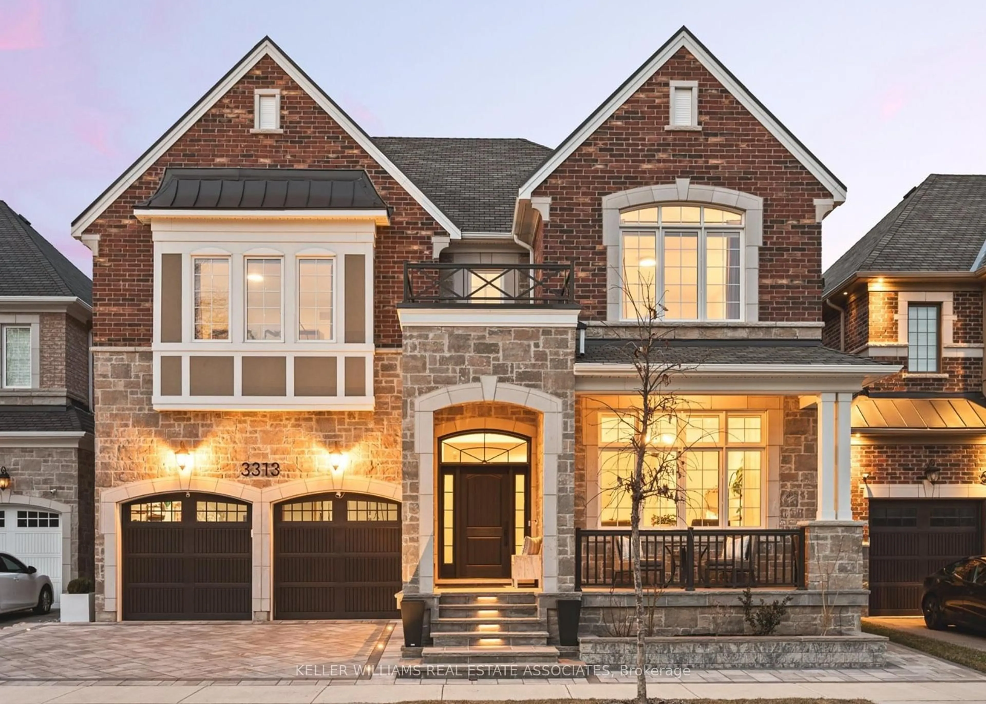 Home with brick exterior material, street for 3313 George Savage Ave, Oakville Ontario L6M 5K5