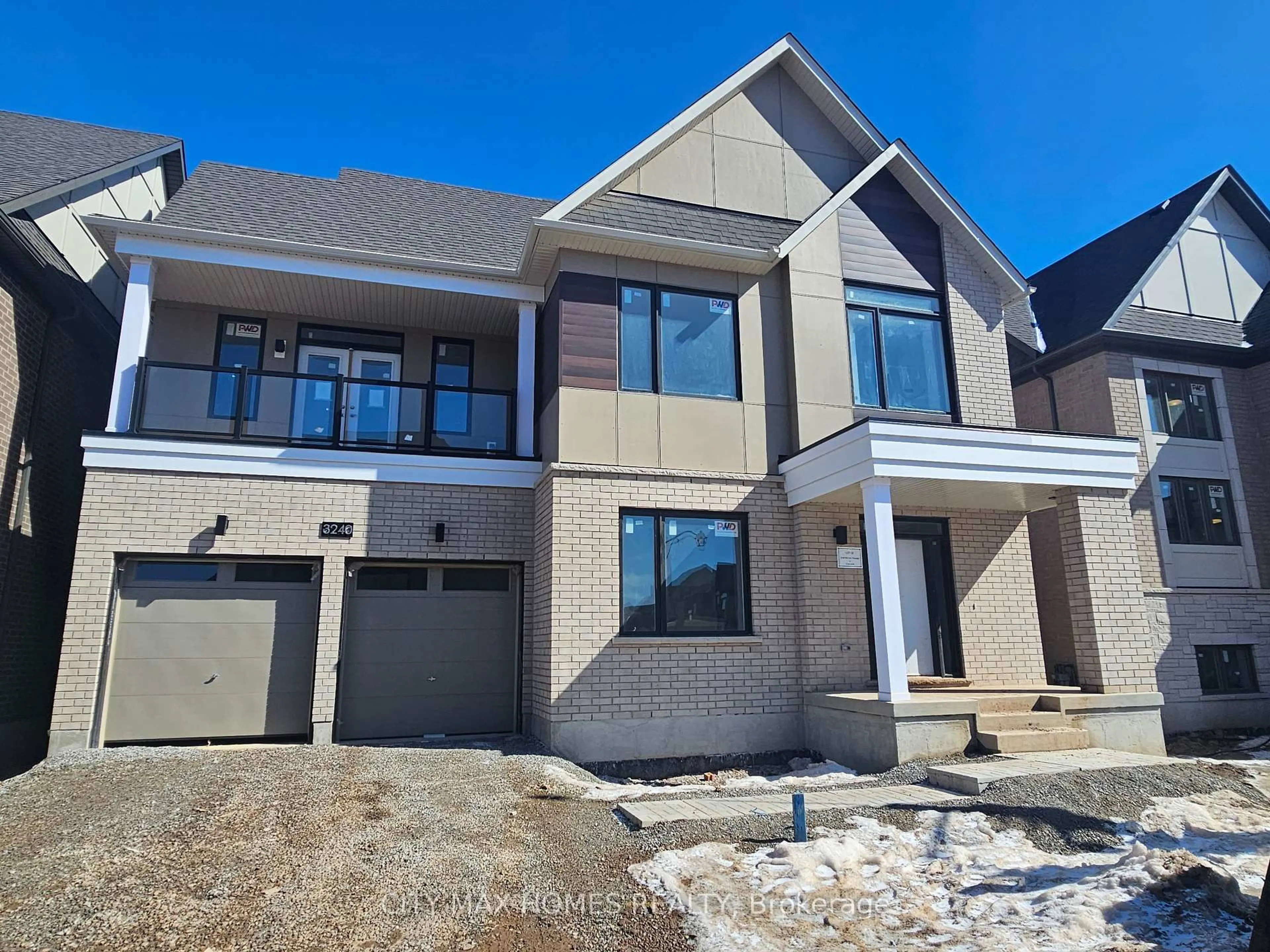 Home with brick exterior material, street for 3240 Mariner Passage, Oakville Ontario L6M 4K1