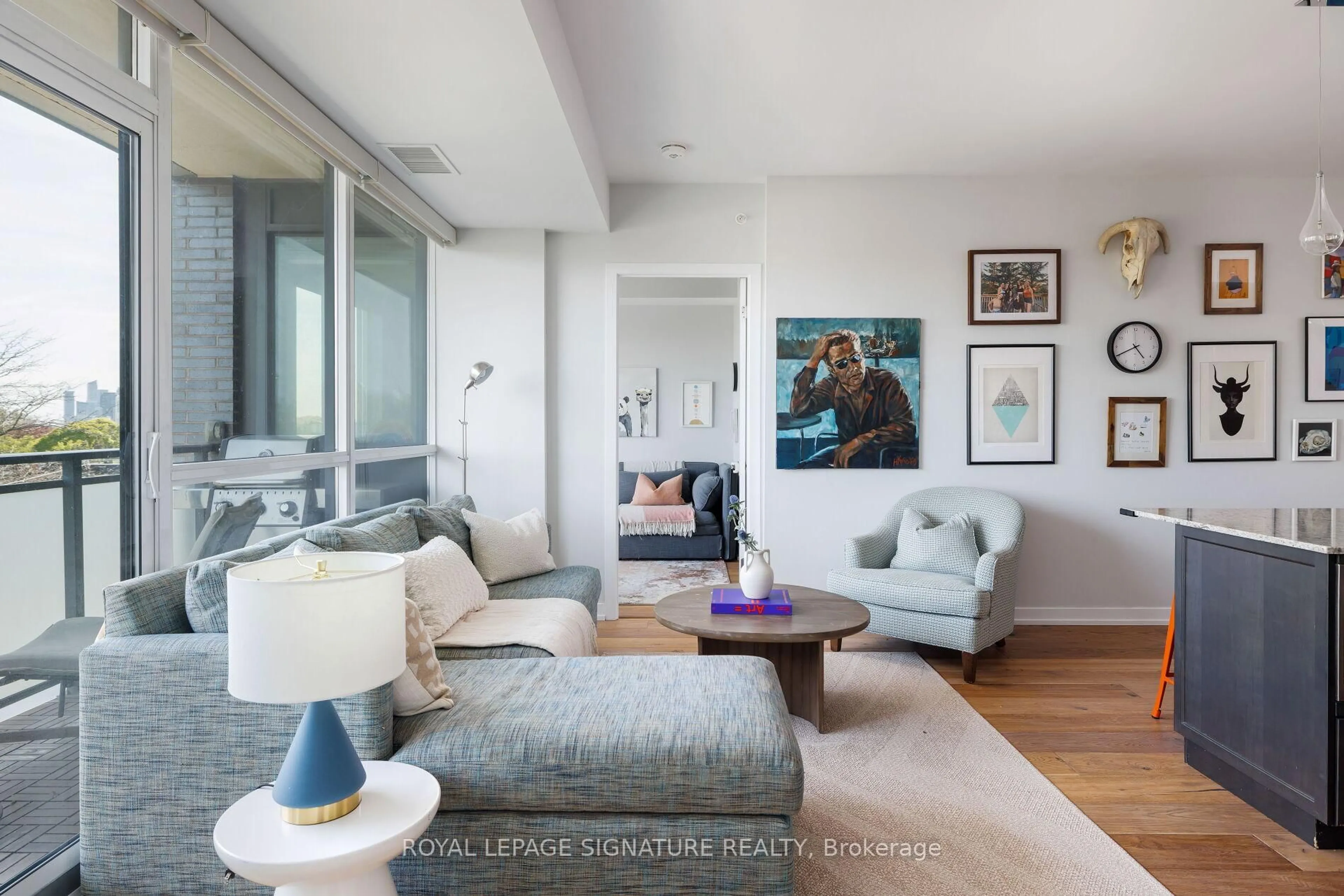 Living room with furniture, unknown for 38 Howard Park Ave #520, Toronto Ontario M6R 0A7