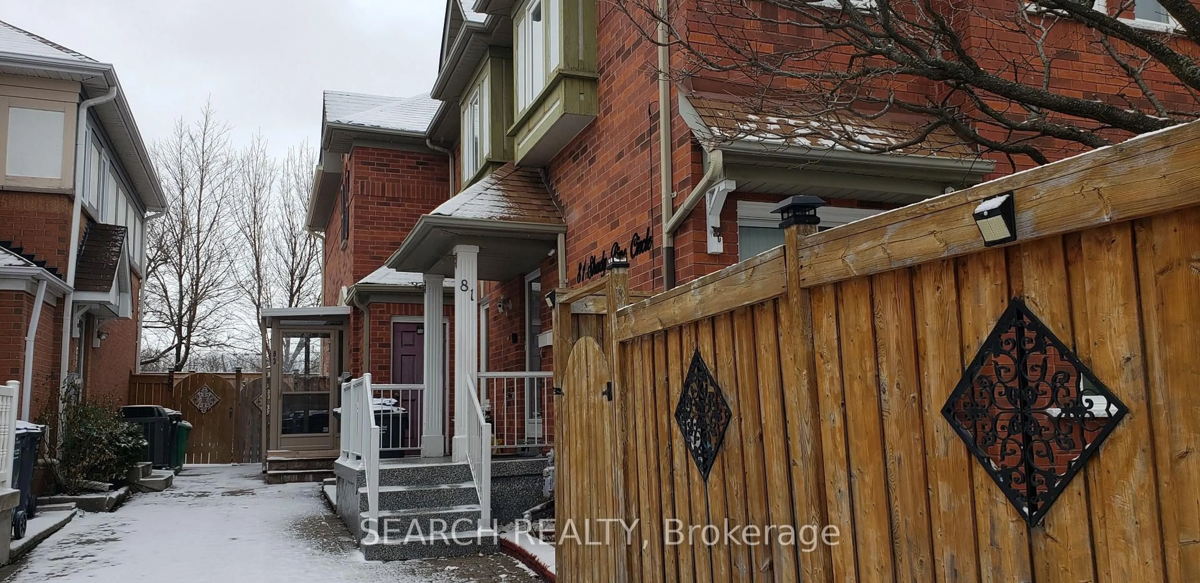 Home with brick exterior material, street for 81 Shady Pine Circ, Brampton Ontario L6R 1K3