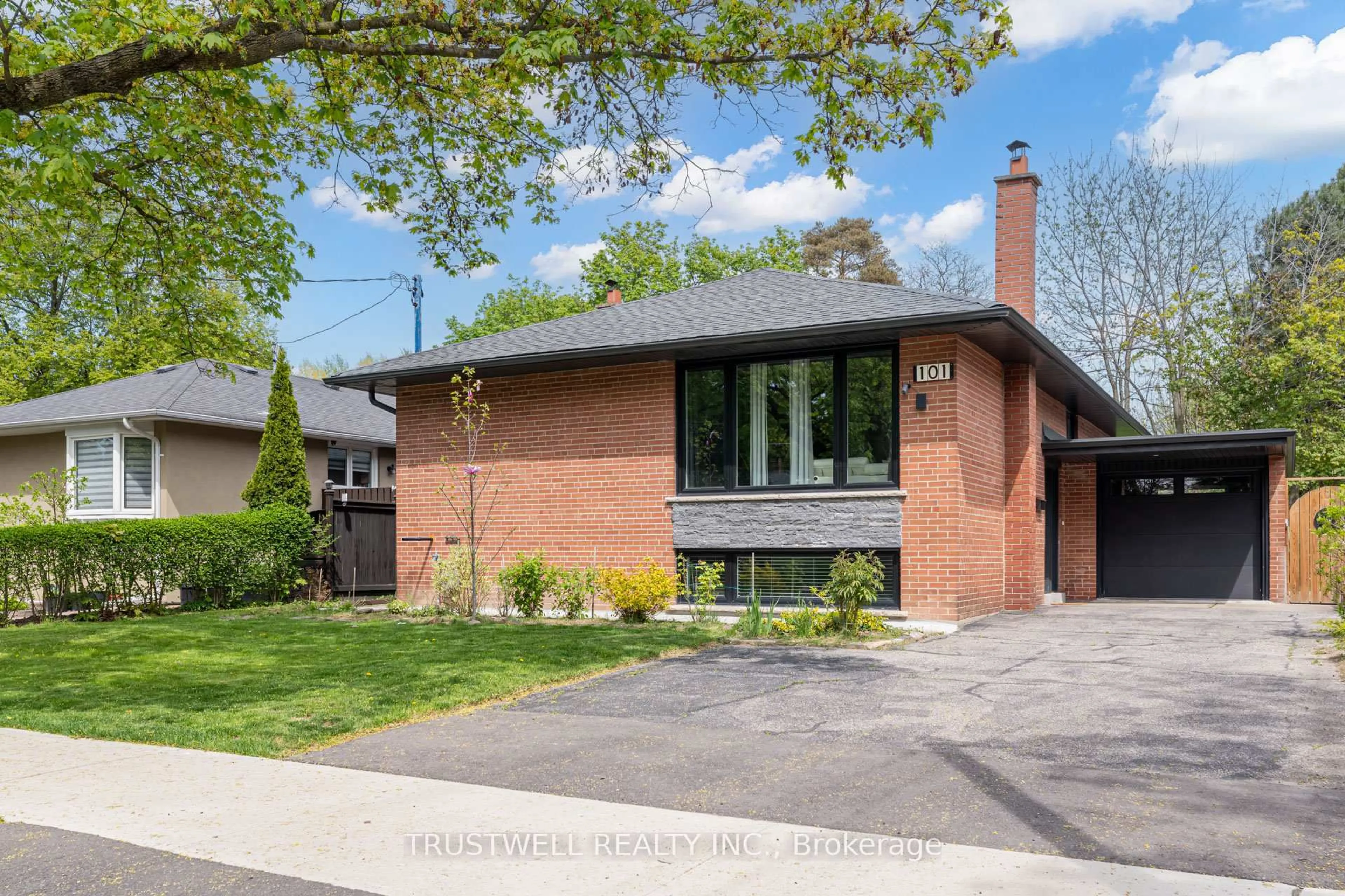 Home with brick exterior material, street for 101 Wincott Dr, Toronto Ontario M9R 2P5