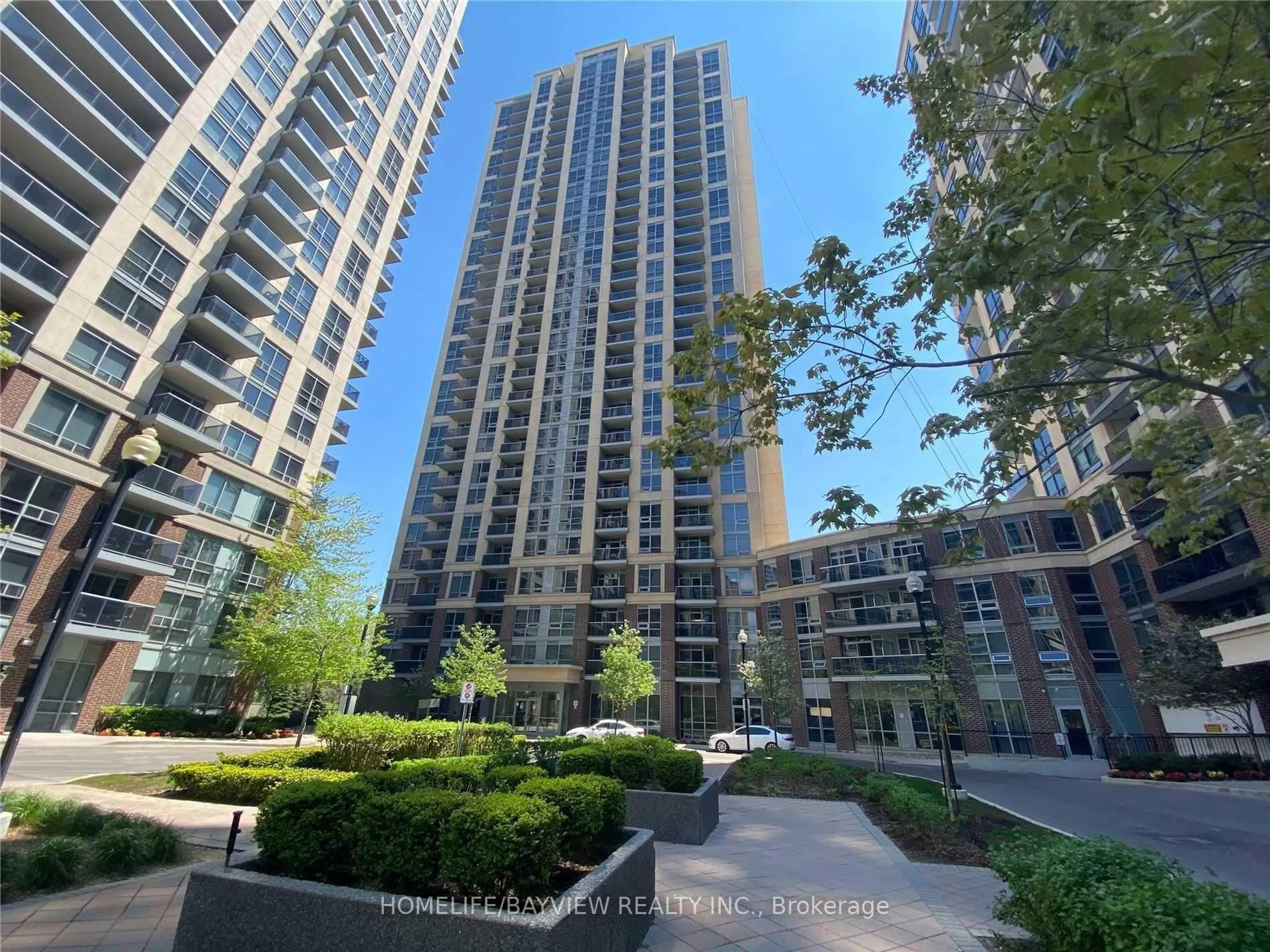A pic from outside/outdoor area/front of a property/back of a property/a pic from drone, city buildings view from balcony for 3 Michael Power Pl #2305, Toronto Ontario M9A 0A2