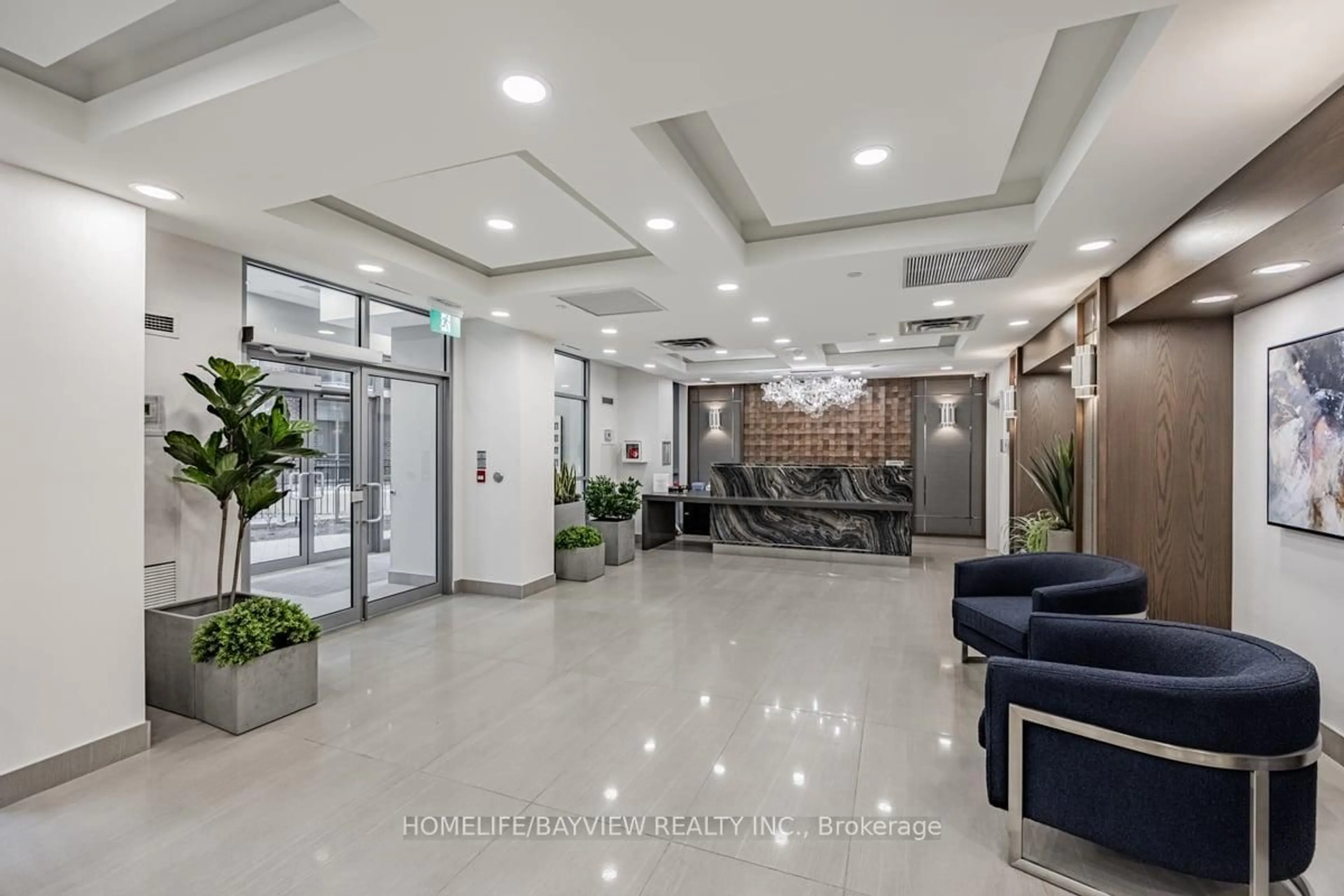Lobby for 3 Michael Power Pl #2305, Toronto Ontario M9A 0A2