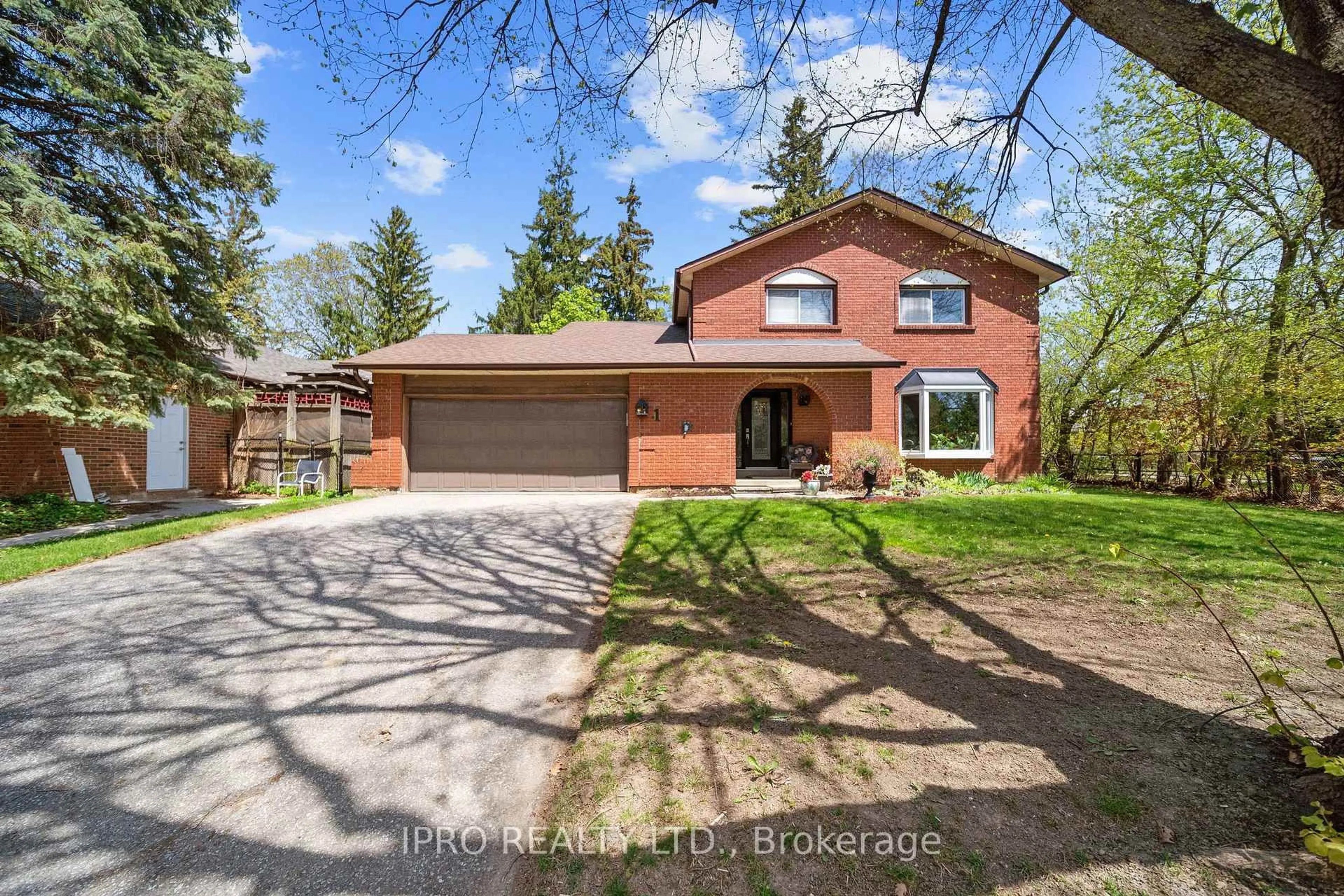 Home with brick exterior material, street for 1 Carnforth Dr, Brampton Ontario L6Z 1T7