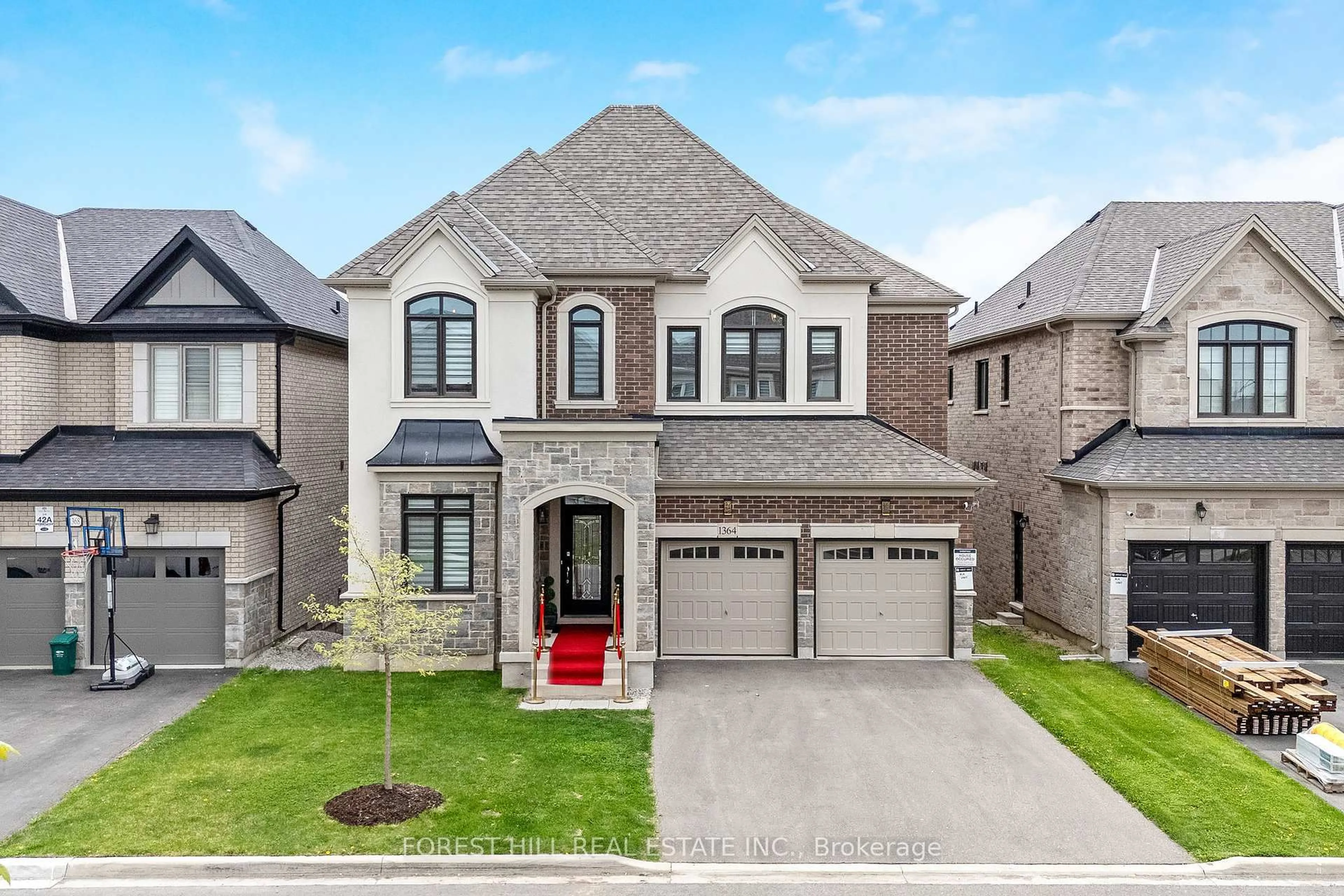 Home with brick exterior material, street for 1364 Argall Crt, Milton Ontario L9T 7K6