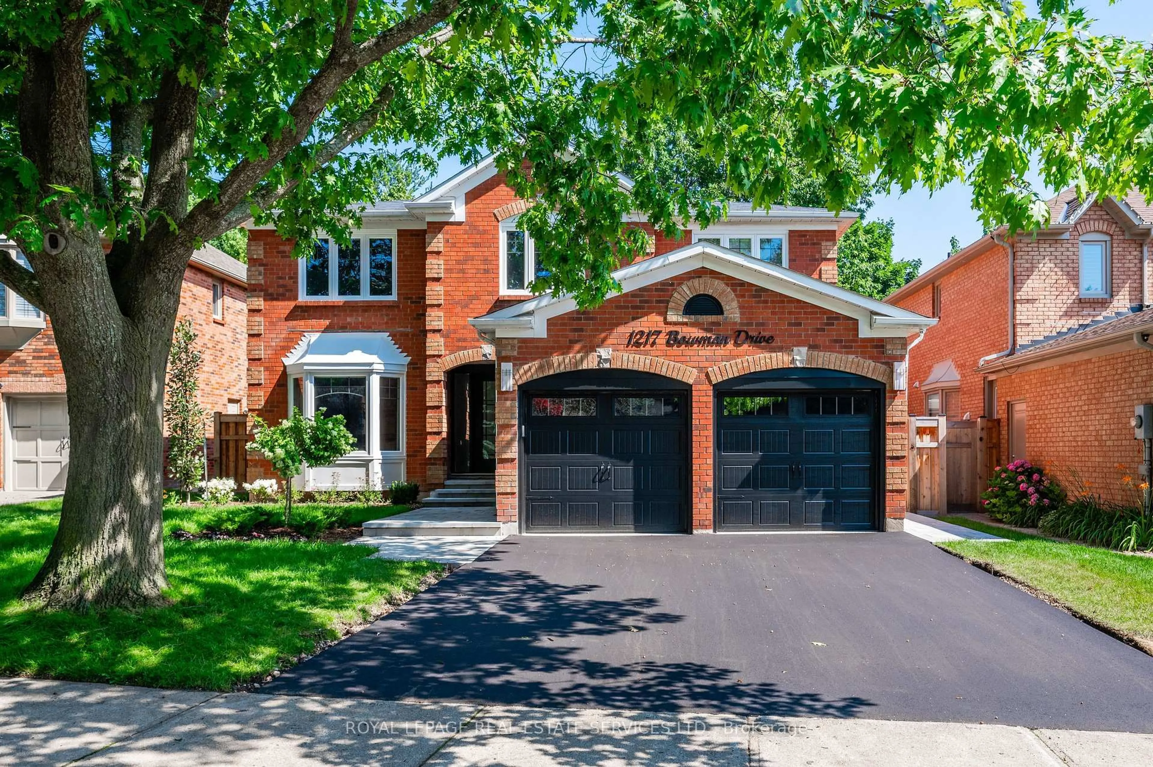 Home with brick exterior material, street for 1217 Bowman Dr, Oakville Ontario L6M 2T4