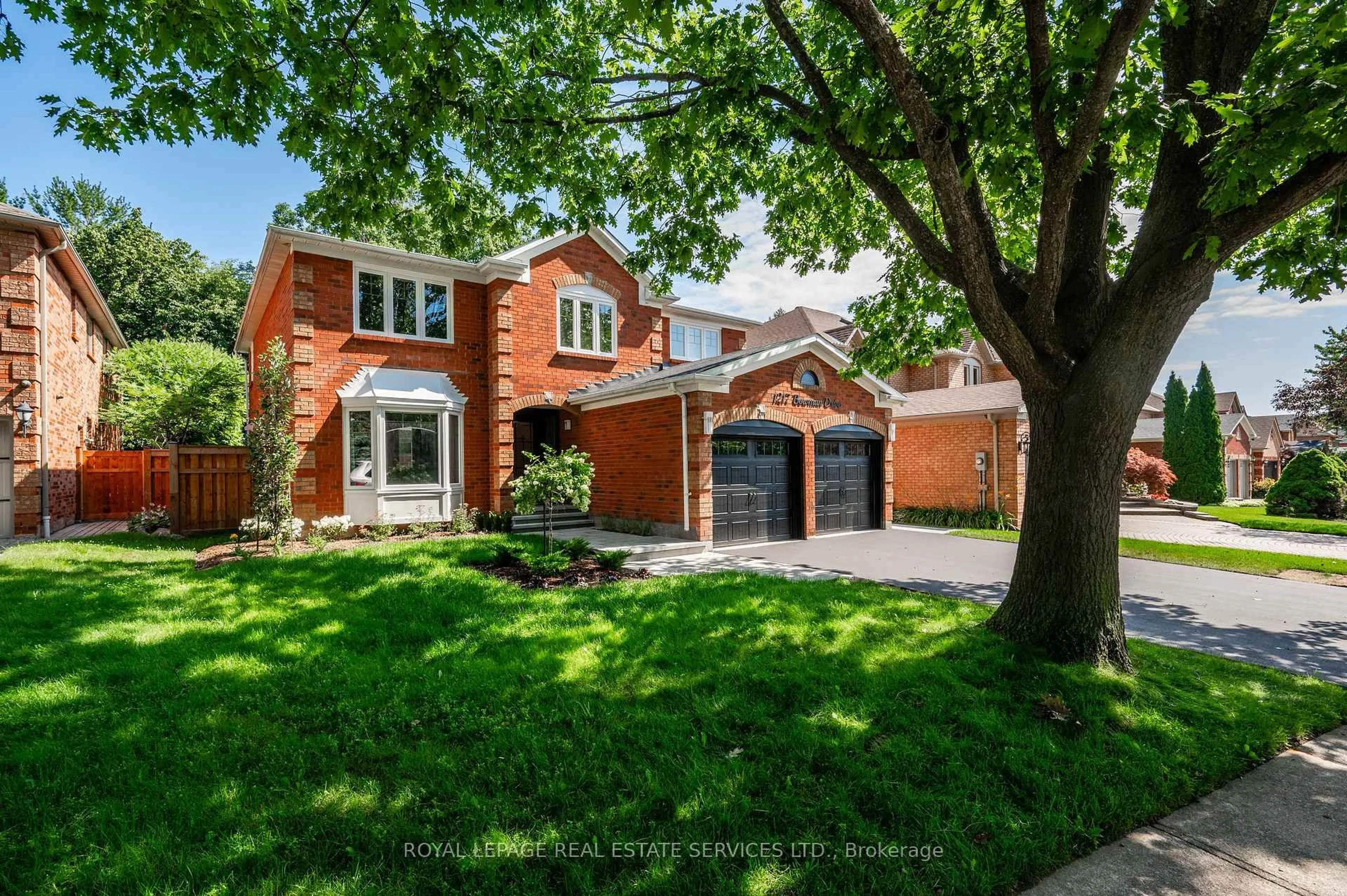 Home with brick exterior material, street for 1217 Bowman Dr, Oakville Ontario L6M 2T4