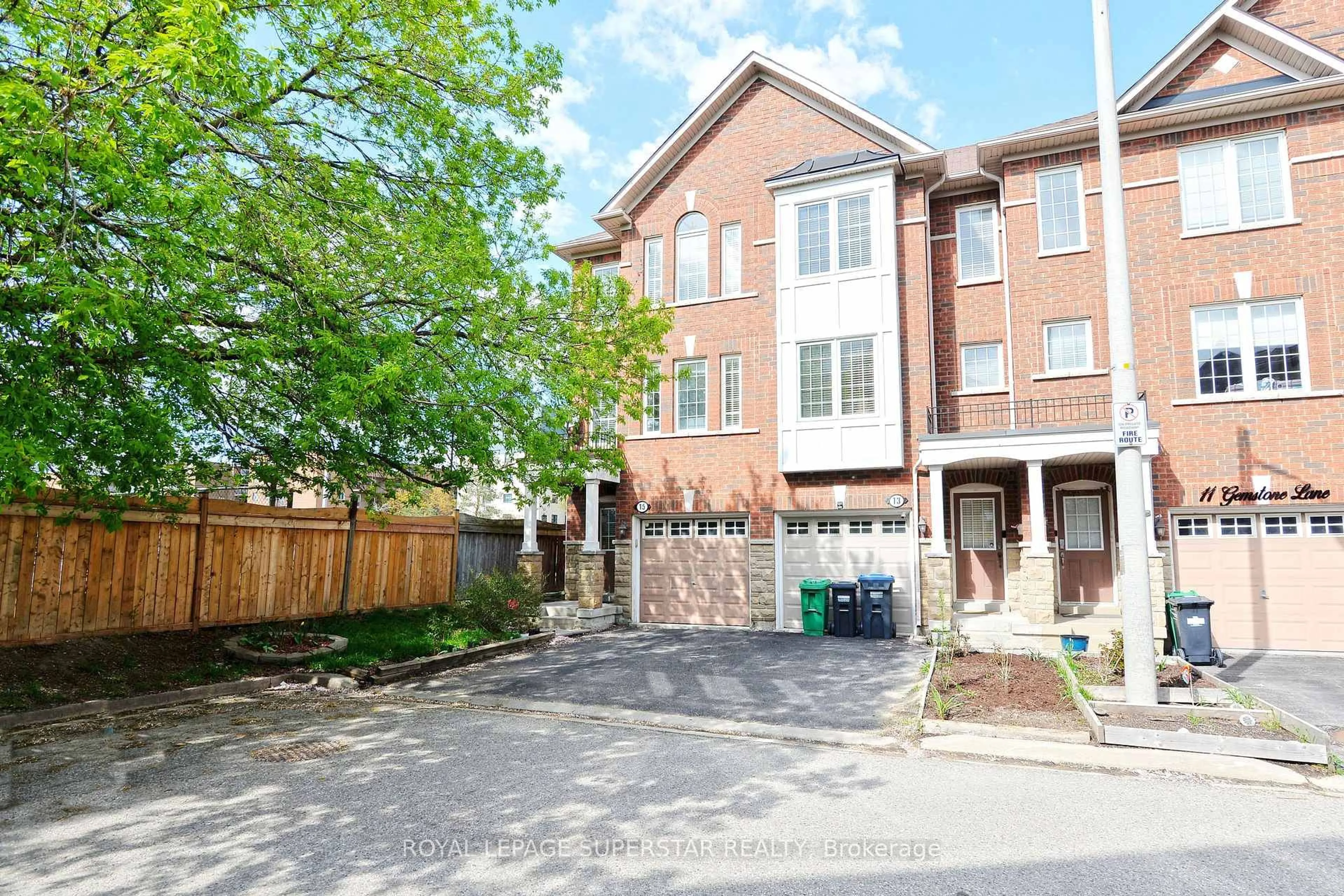 Home with brick exterior material, street for 15 Gemstone Lane, Brampton Ontario L6X 0H1