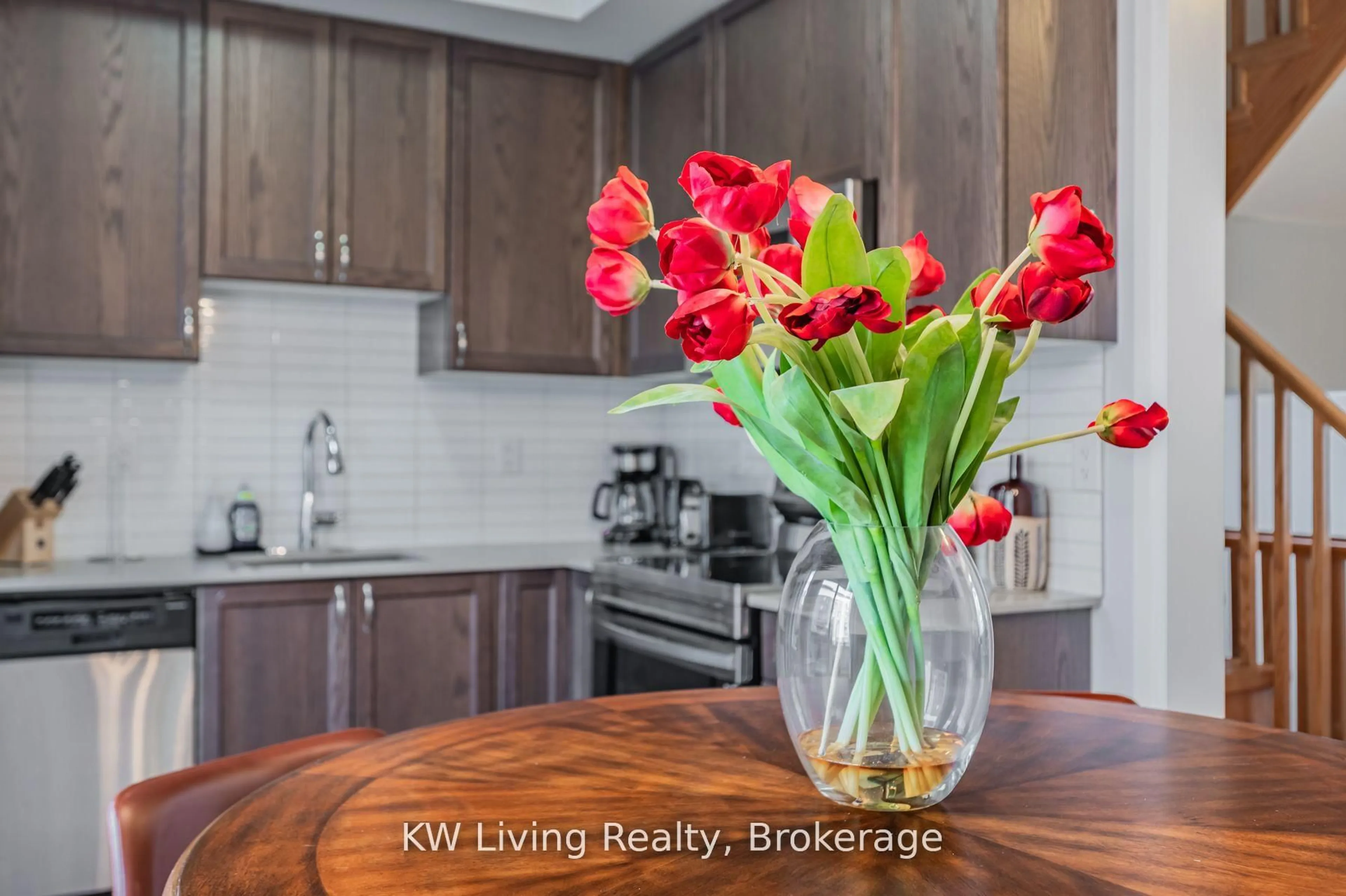 Open concept kitchen, unknown for 21 Caroline Carpenter Grve, Toronto Ontario M3K 0B1