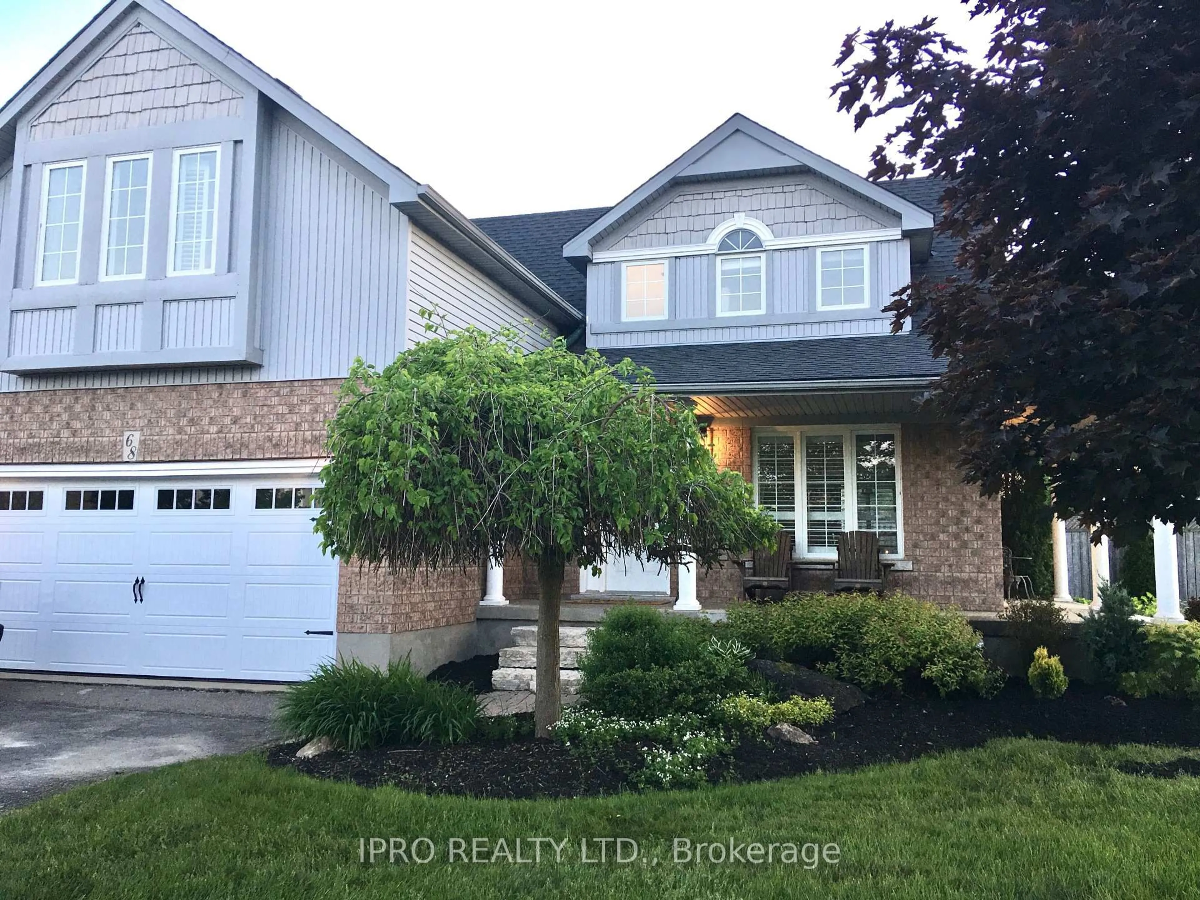 Home with brick exterior material, street for 68 Hunter Rd, Orangeville Ontario L9W 5C5