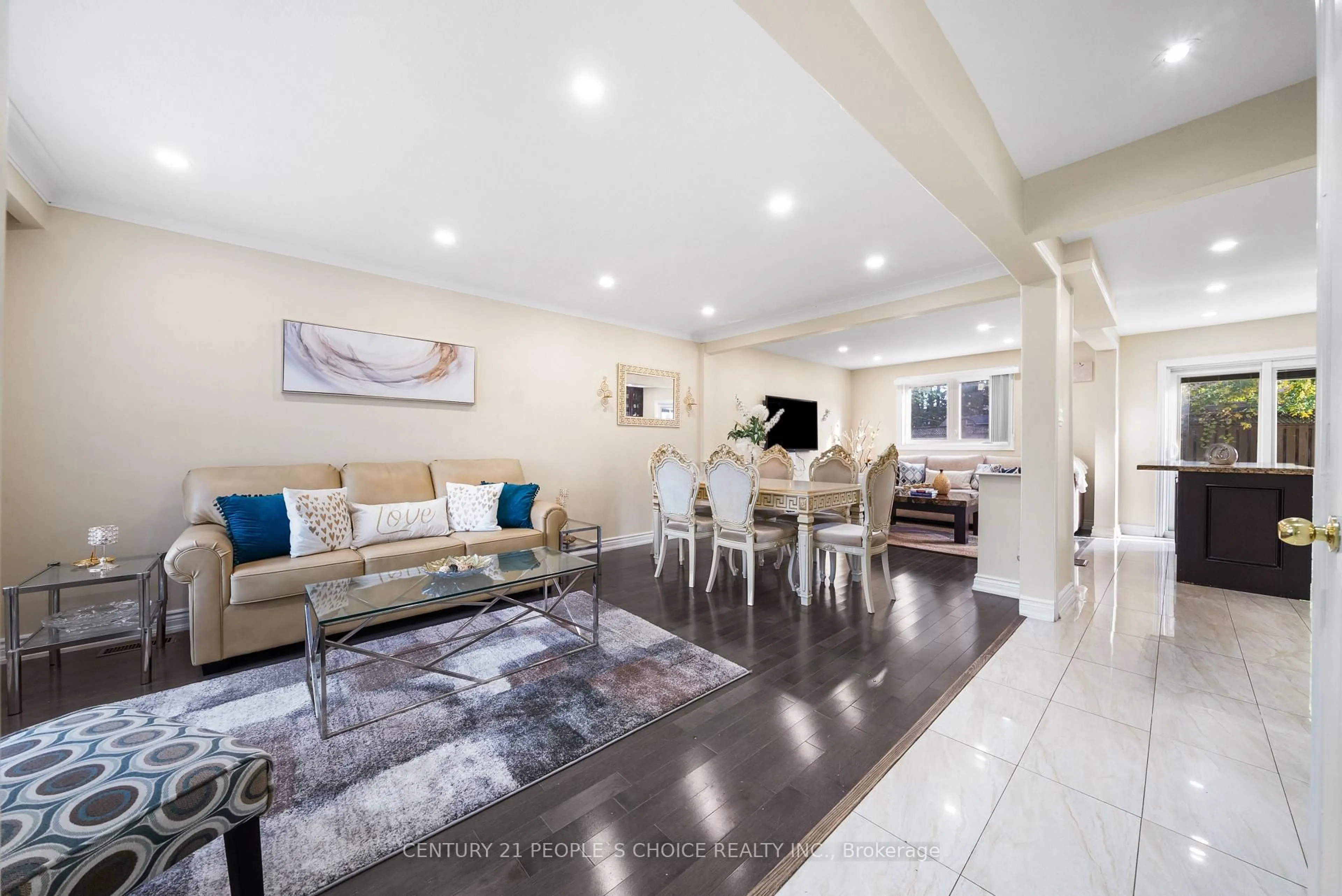 Living room with furniture, unknown for 5 Elmhurst Dr, Toronto Ontario M9W 2J4