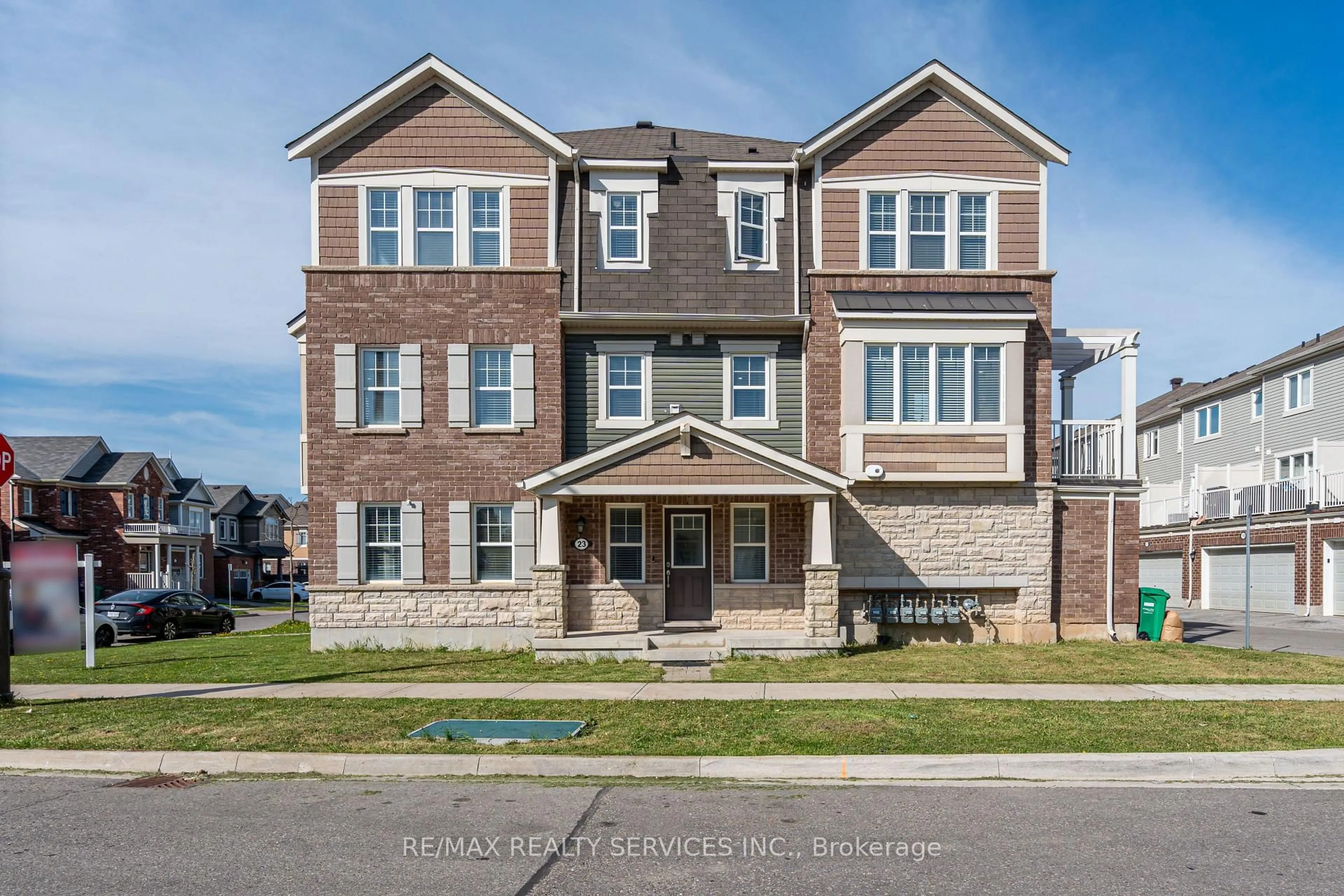 Home with brick exterior material, street for 23 Billiter Rd, Brampton Ontario L7A 4G8