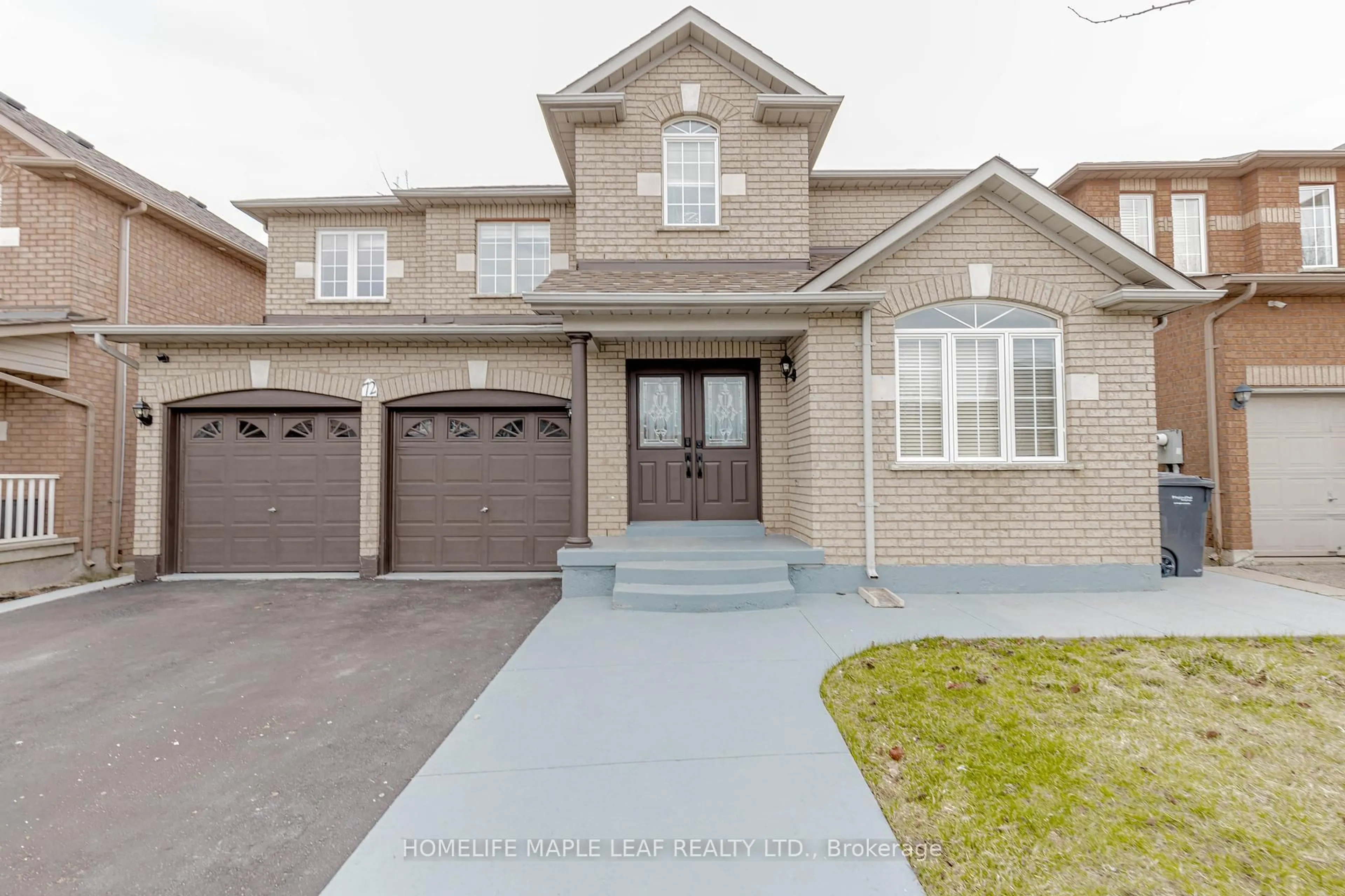 Home with brick exterior material, street for 72 Dunvegan Cres, Brampton Ontario L7A 2Y1