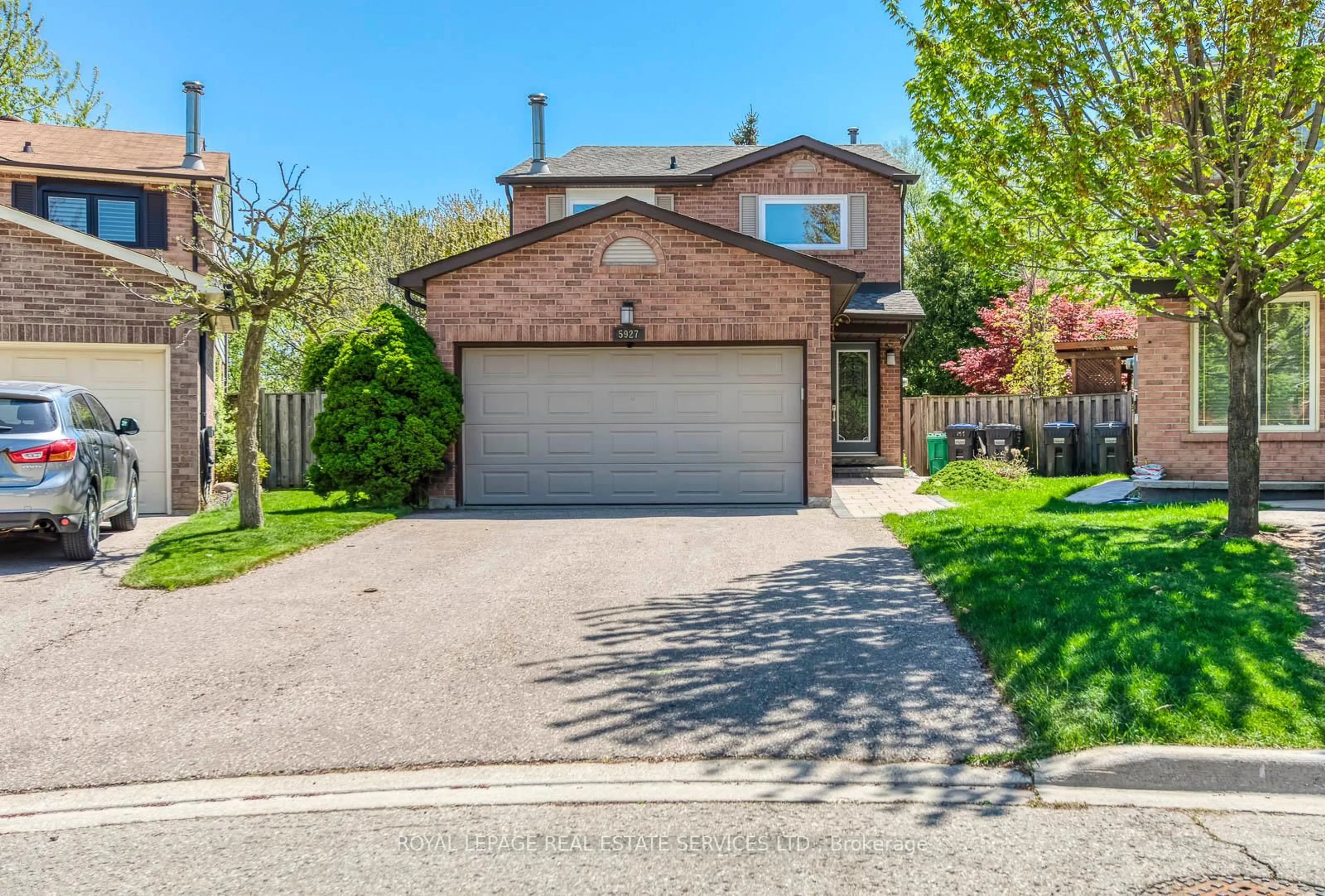 Home with brick exterior material, street for 5927 Pagosa Crt, Mississauga Ontario L5M 2M8