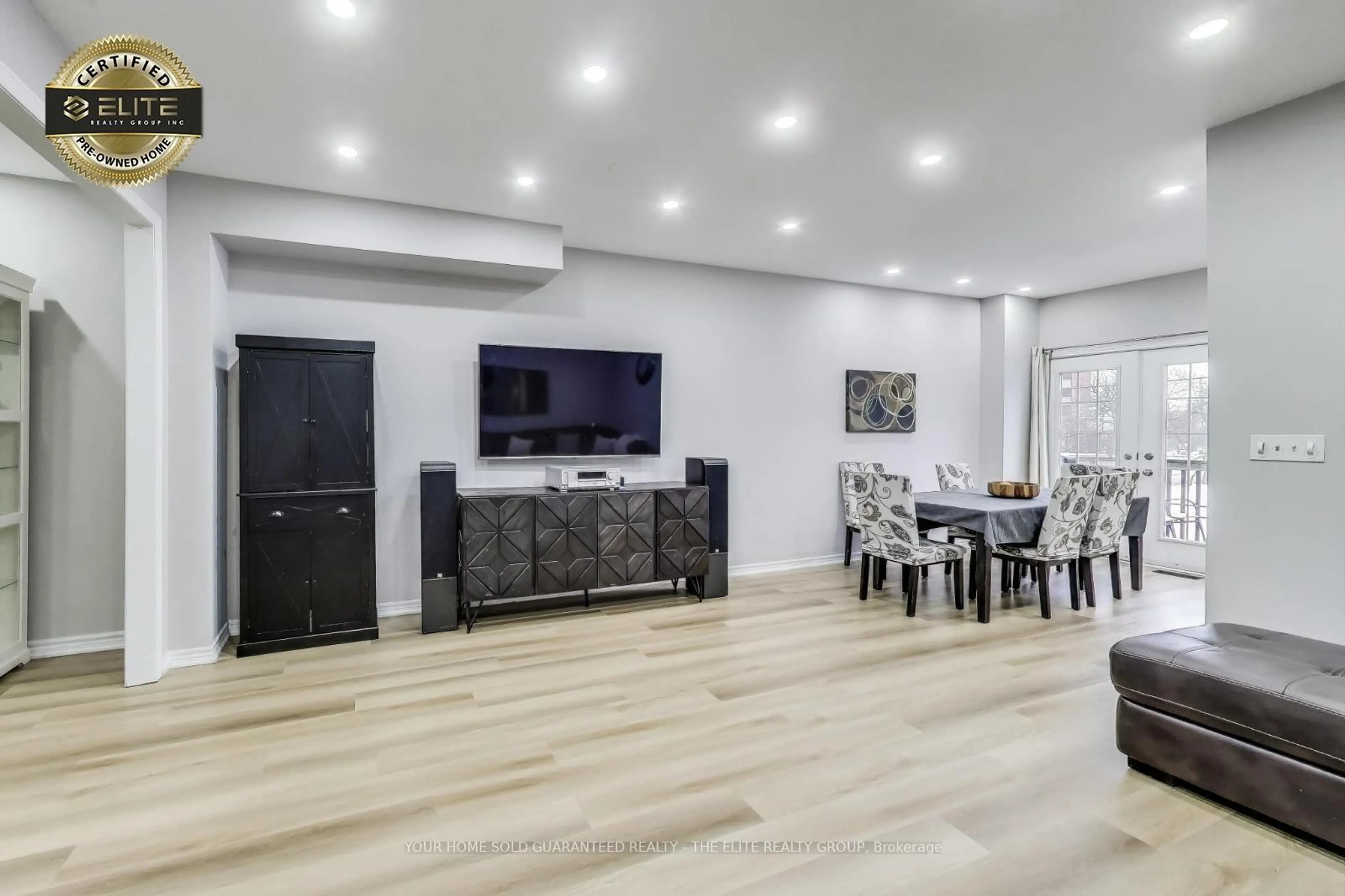 Home theater for 7 Joseph St, Brampton Ontario L6X 0J3