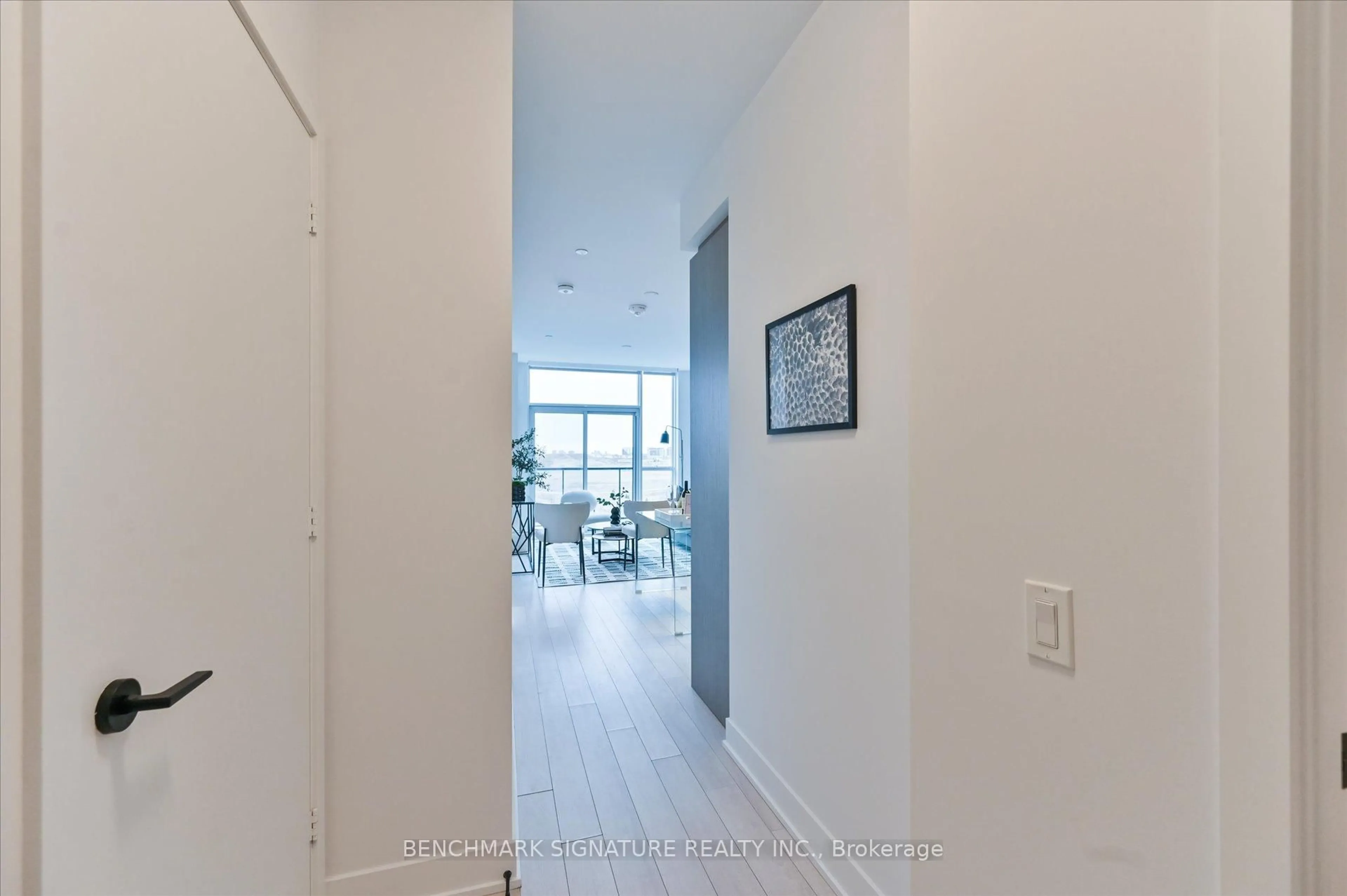 Indoor foyer for 60 George Butchart Dr #704, Toronto Ontario M3K 0E1