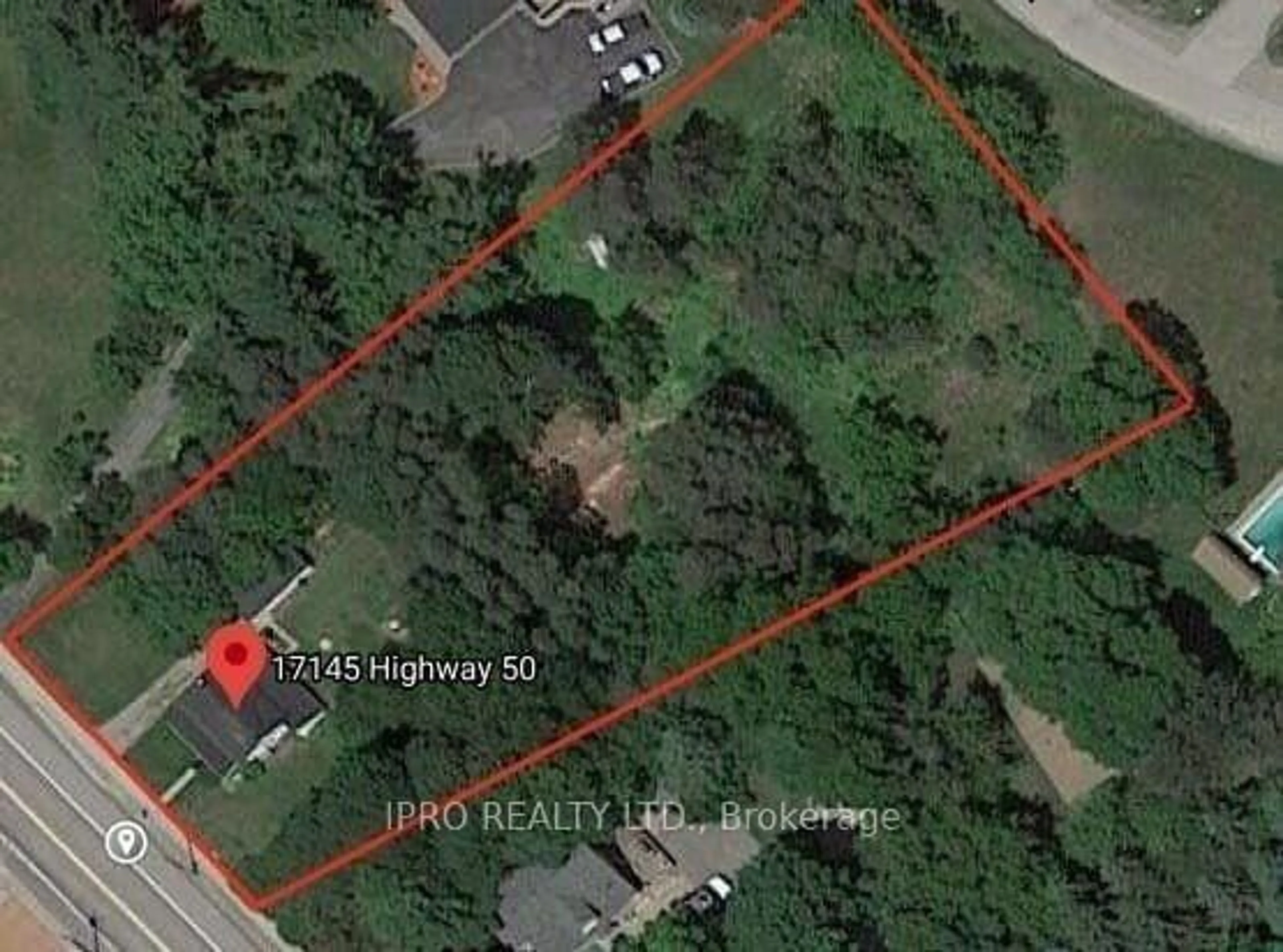 A pic from outside/outdoor area/front of a property/back of a property/a pic from drone, street for 17145 Highway 50 Highway, Caledon Ontario L7E 0E1