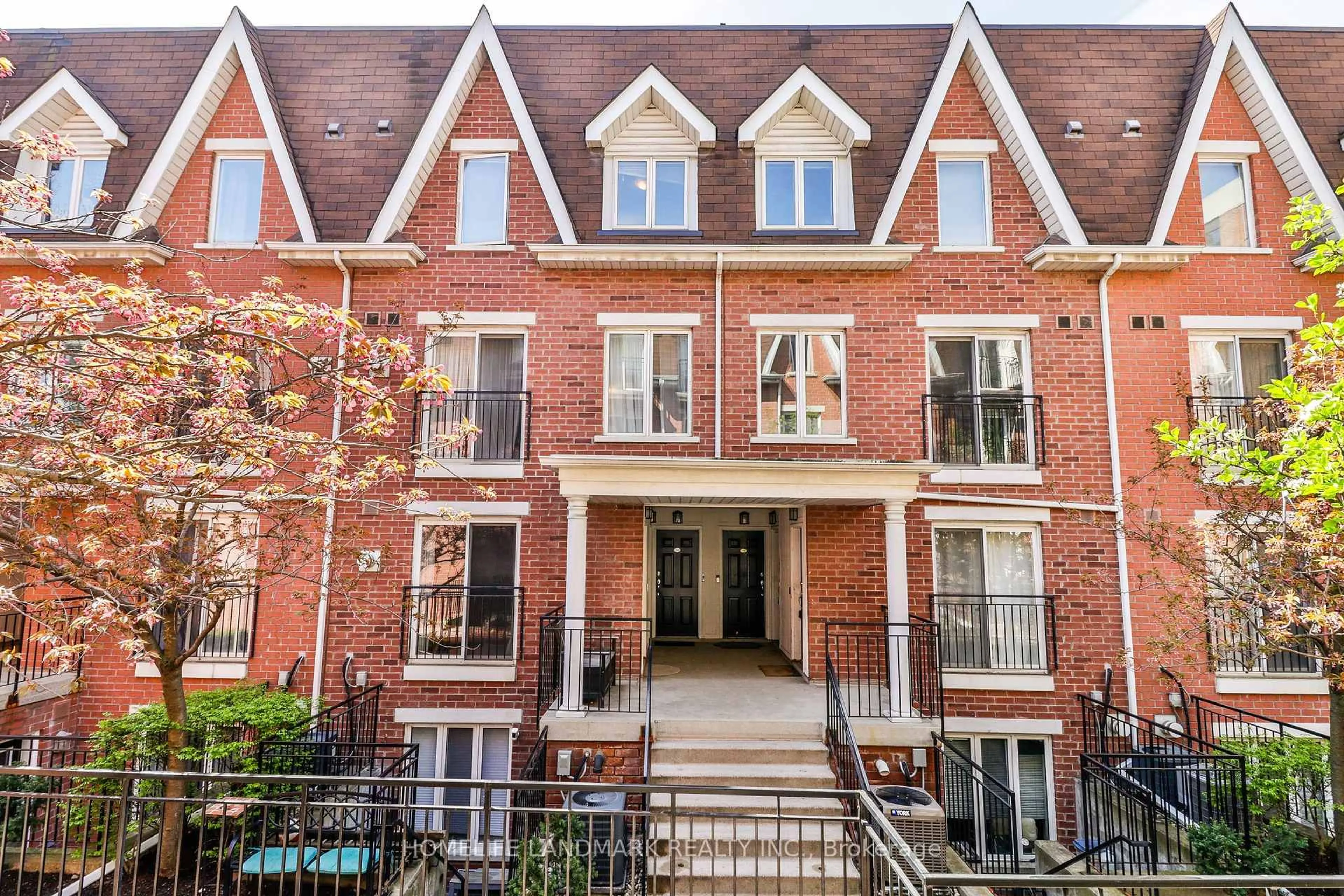 Home with brick exterior material, street for 26 Laidlaw St #1521, Toronto Ontario M6K 1X2