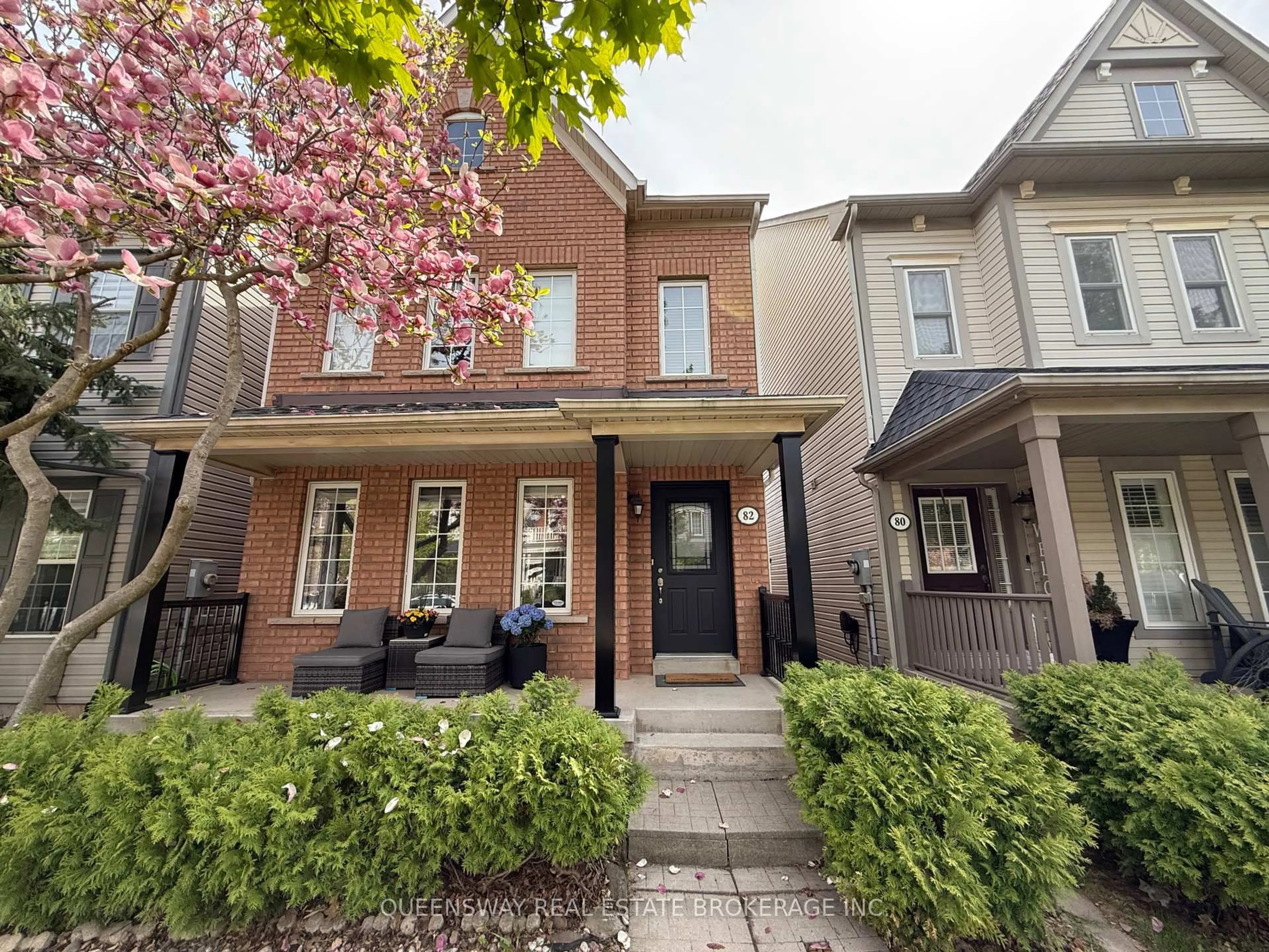 Home with brick exterior material, street for 82 Roxton Rd, Oakville Ontario L6H 7A1
