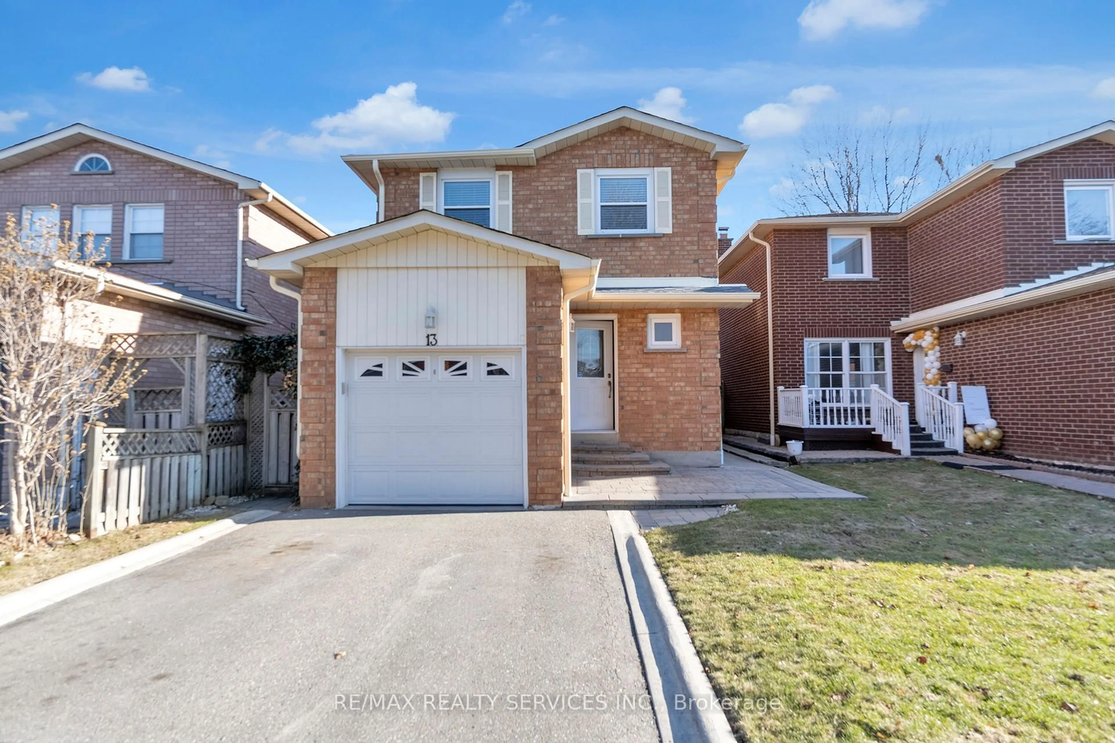Home with brick exterior material, street for 13 Cashel St, Brampton Ontario L6Z 2X6