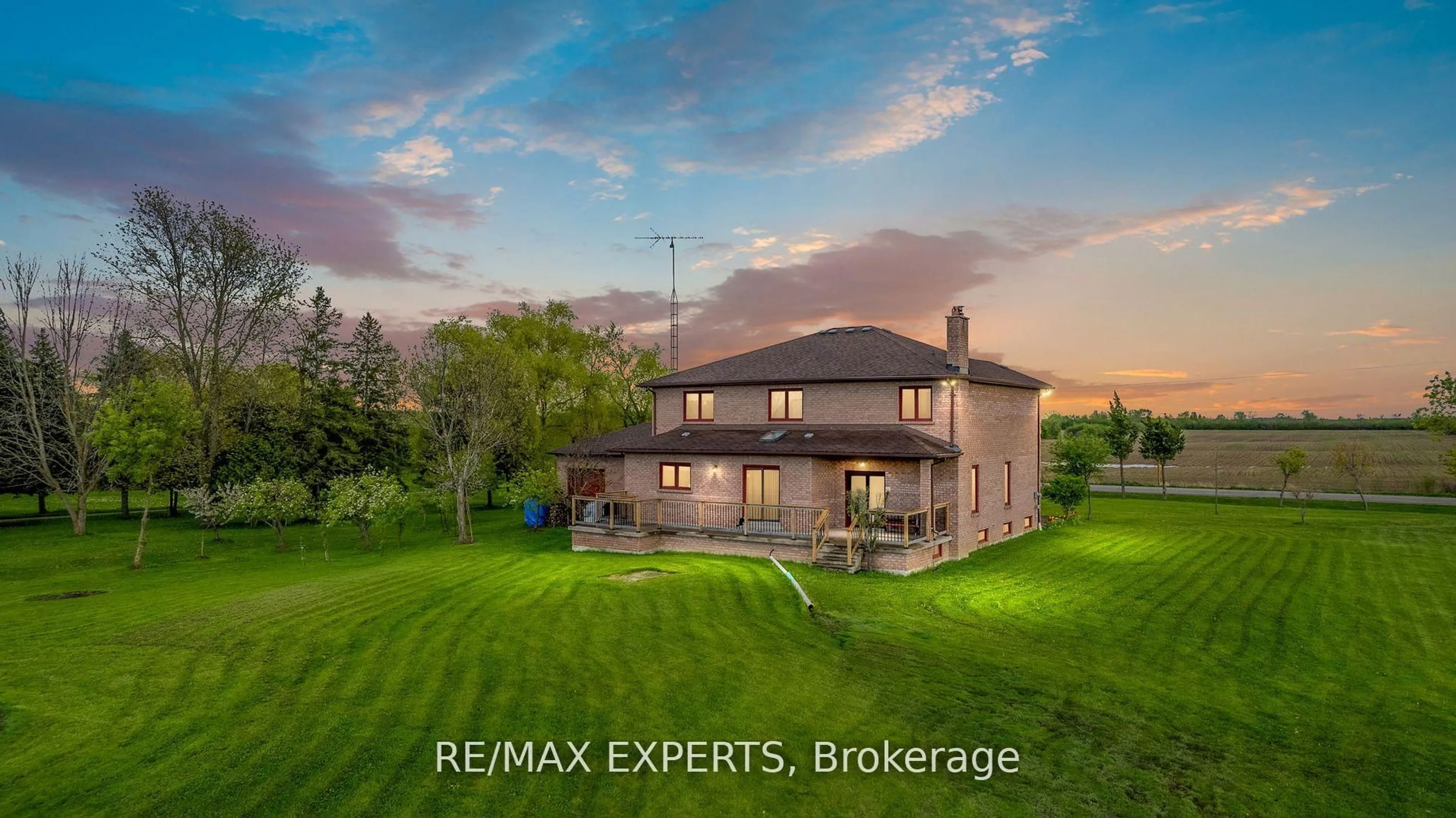 A pic from outside/outdoor area/front of a property/back of a property/a pic from drone, water/lake/river/ocean view for 13529 Centreville Creek Rd, Caledon Ontario L7C 3B9