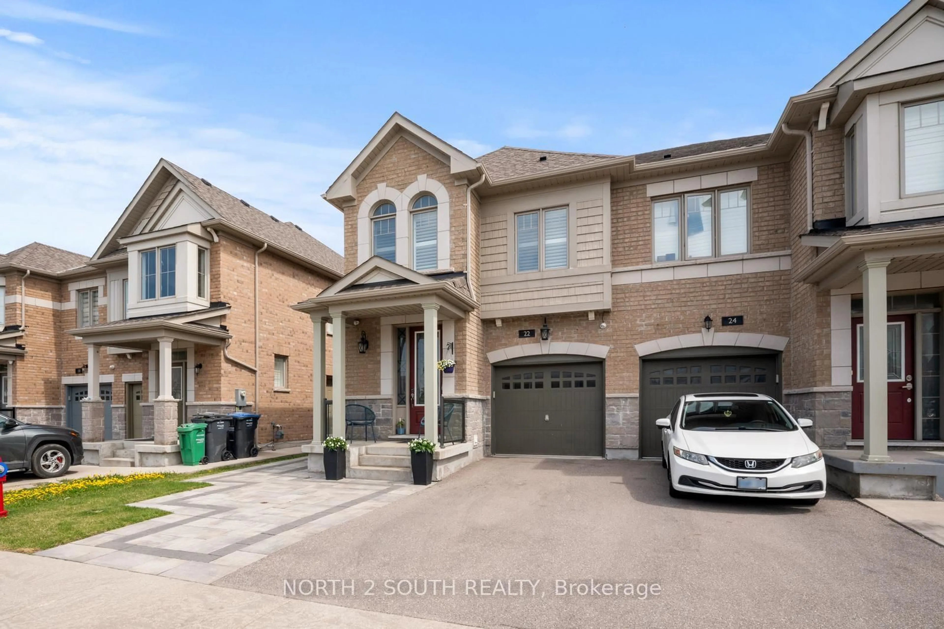 Home with brick exterior material, street for 22 Bernadino St, Brampton Ontario L6P 4G1