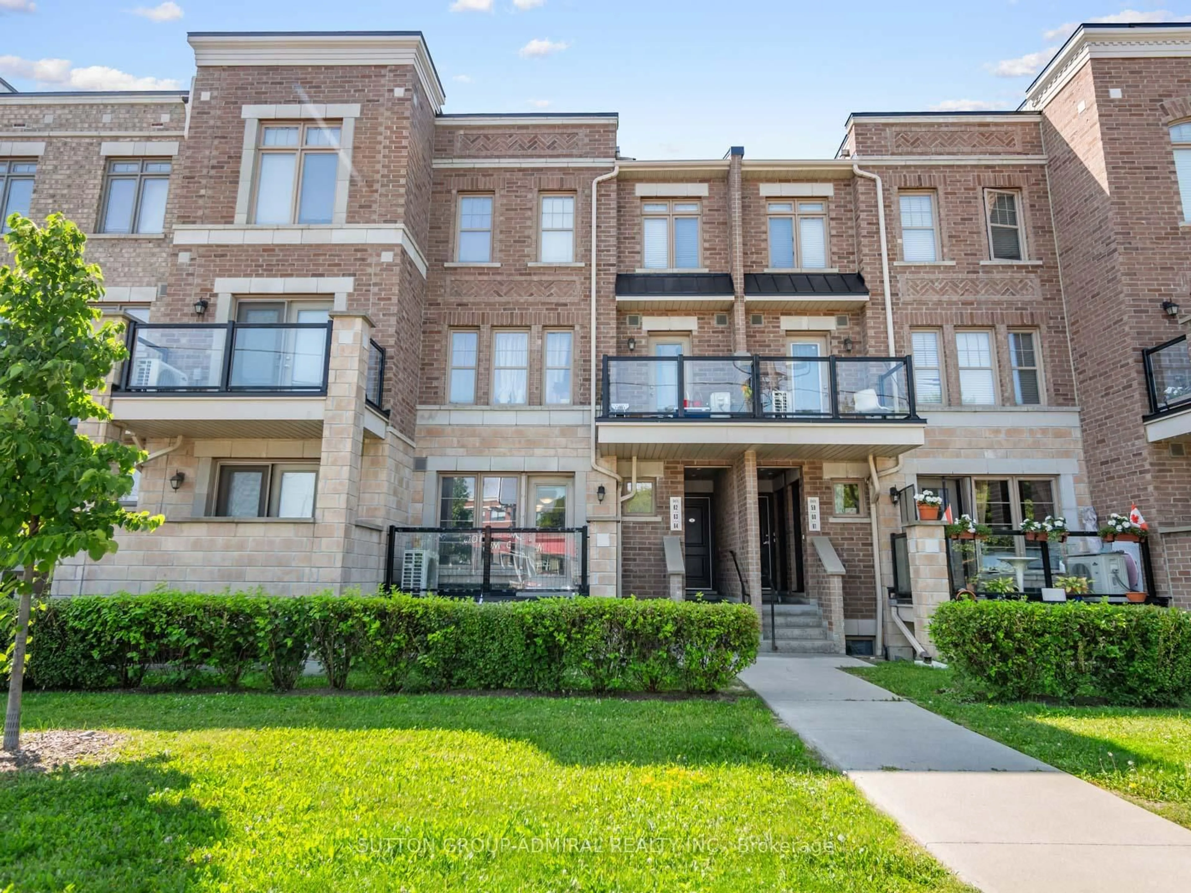 Home with brick exterior material, street for 2315 Sheppard Ave #64, Toronto Ontario M9M 0E8