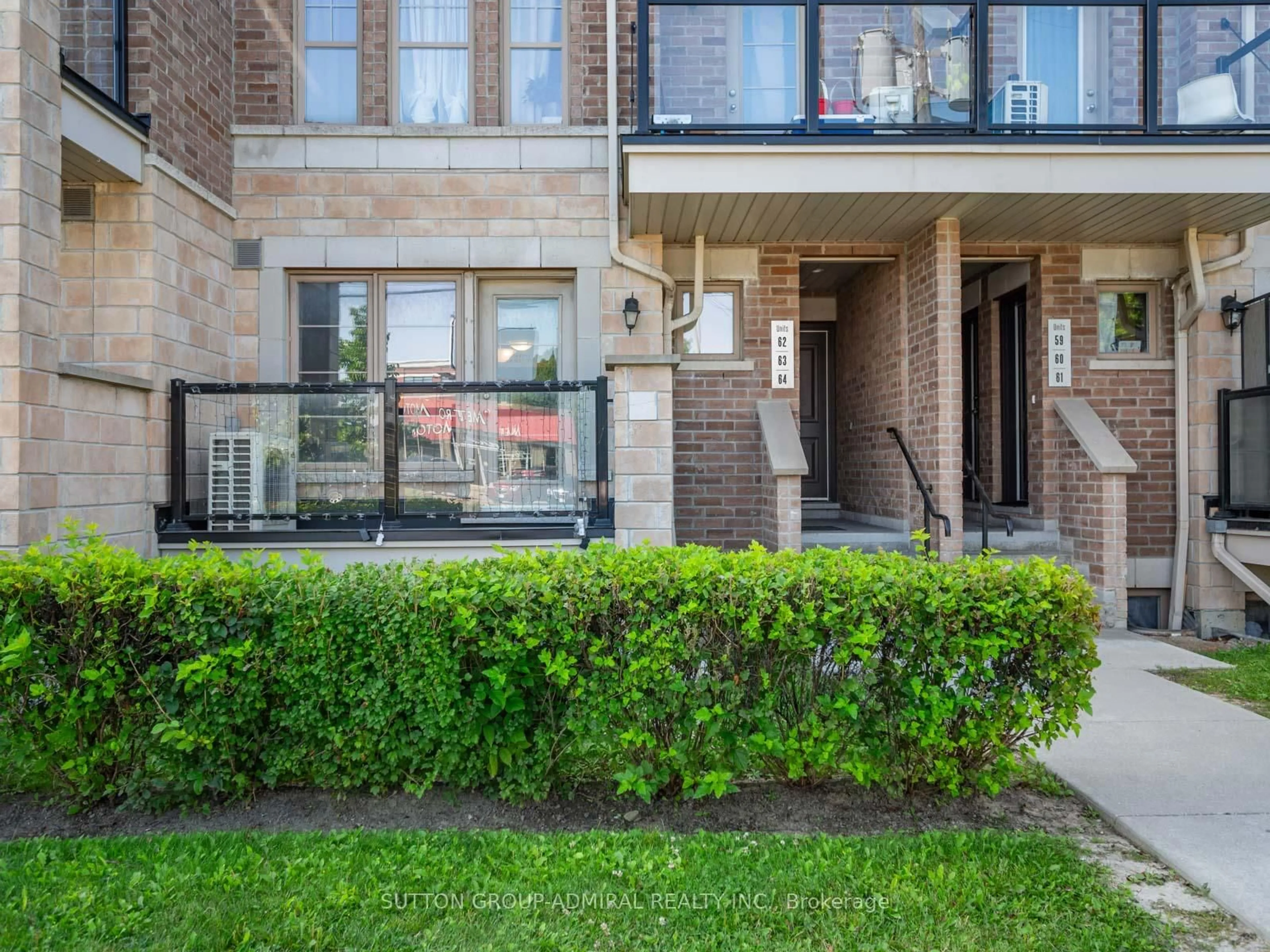 Home with brick exterior material, street for 2315 Sheppard Ave #64, Toronto Ontario M9M 0E8