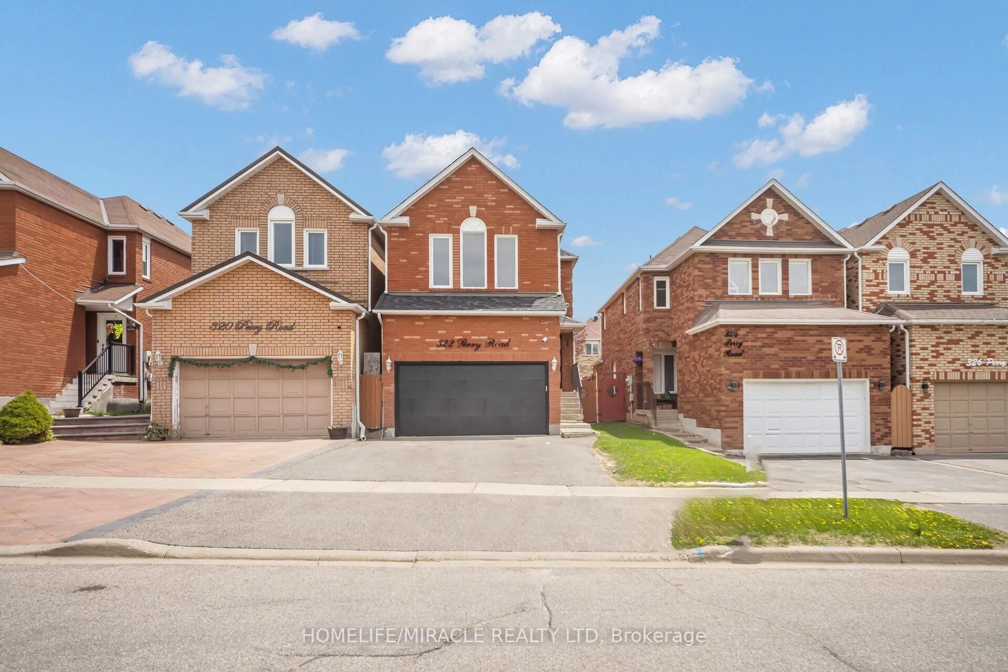Home with brick exterior material, street for 322 Perry Rd, Orangeville Ontario L9W 4Z1