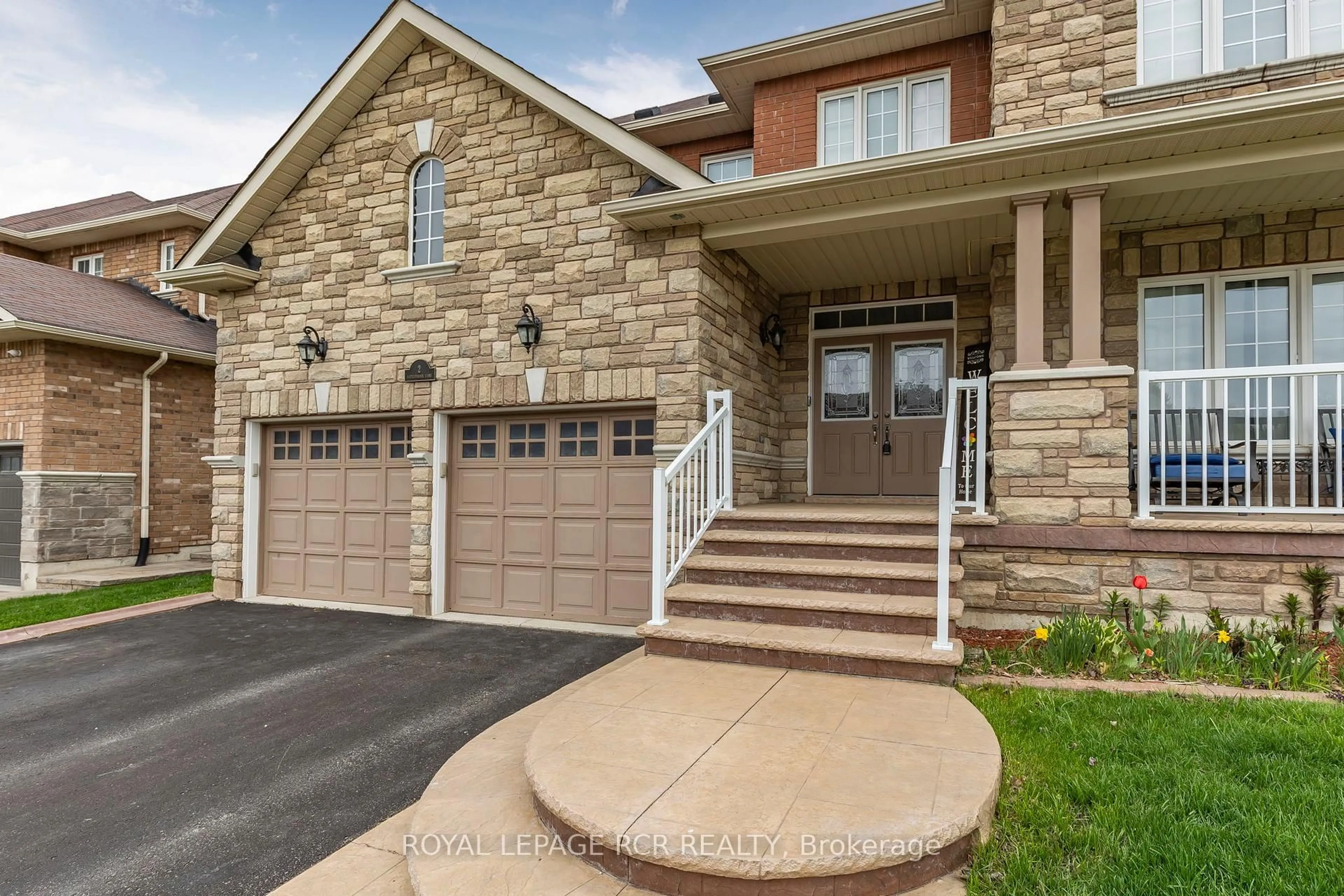 Home with brick exterior material, street for 2 Littlebrook Lane, Caledon Ontario L7C 3M4