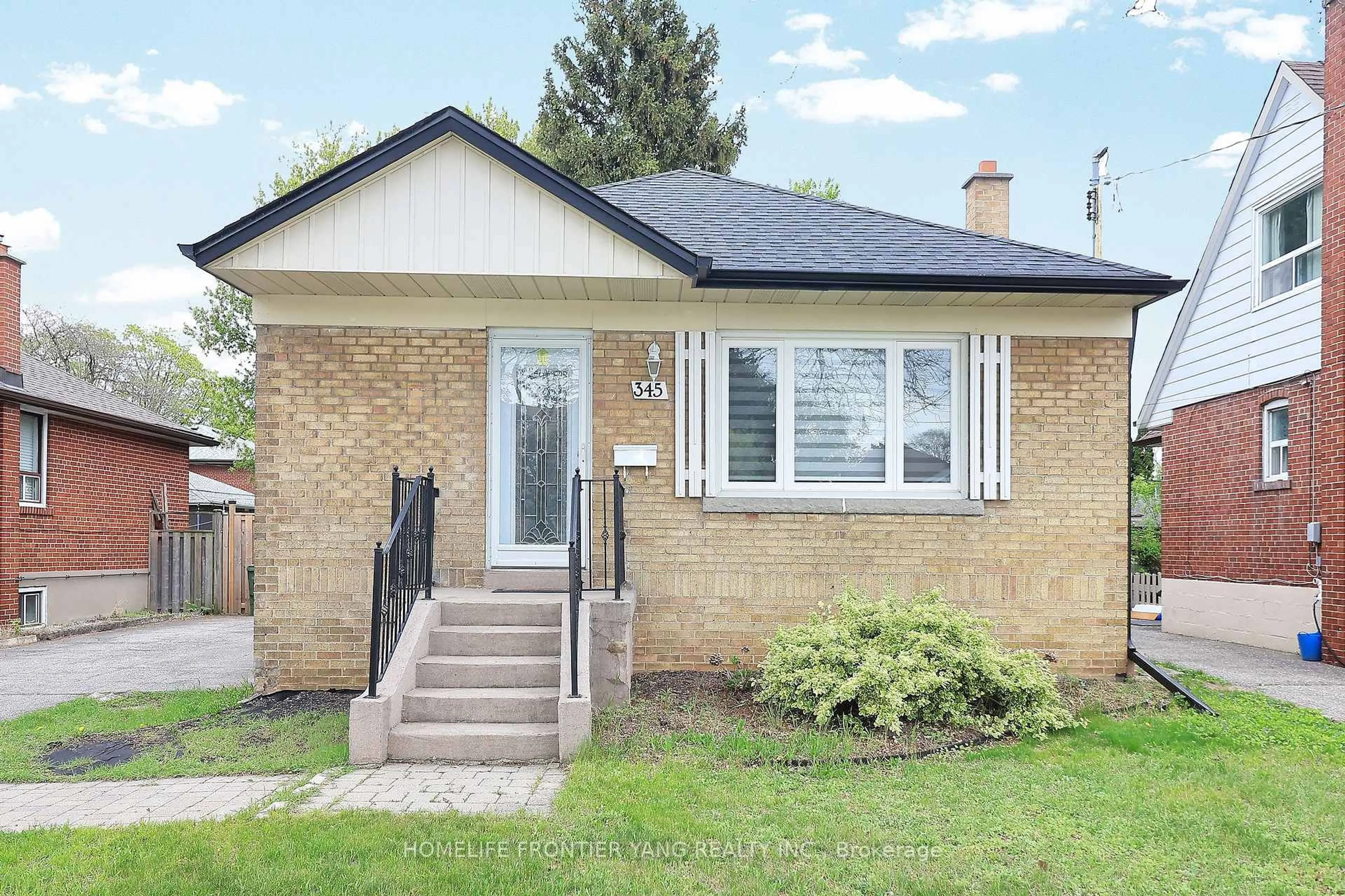 Home with brick exterior material, street for 345 Rimilton Ave, Toronto Ontario M8W 2E7
