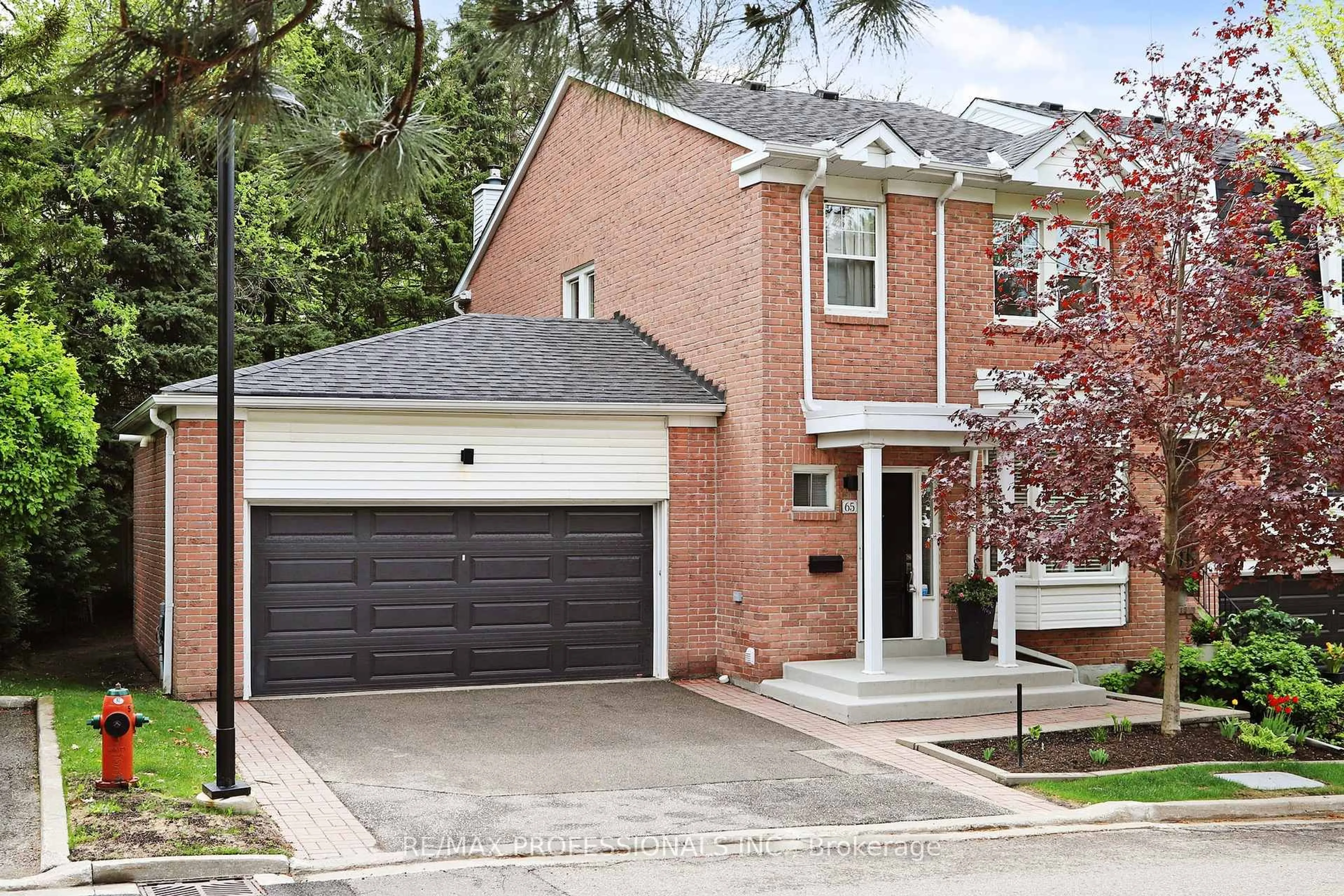 Home with brick exterior material, street for 65 Tamarack Circ, Toronto Ontario M9P 3T9