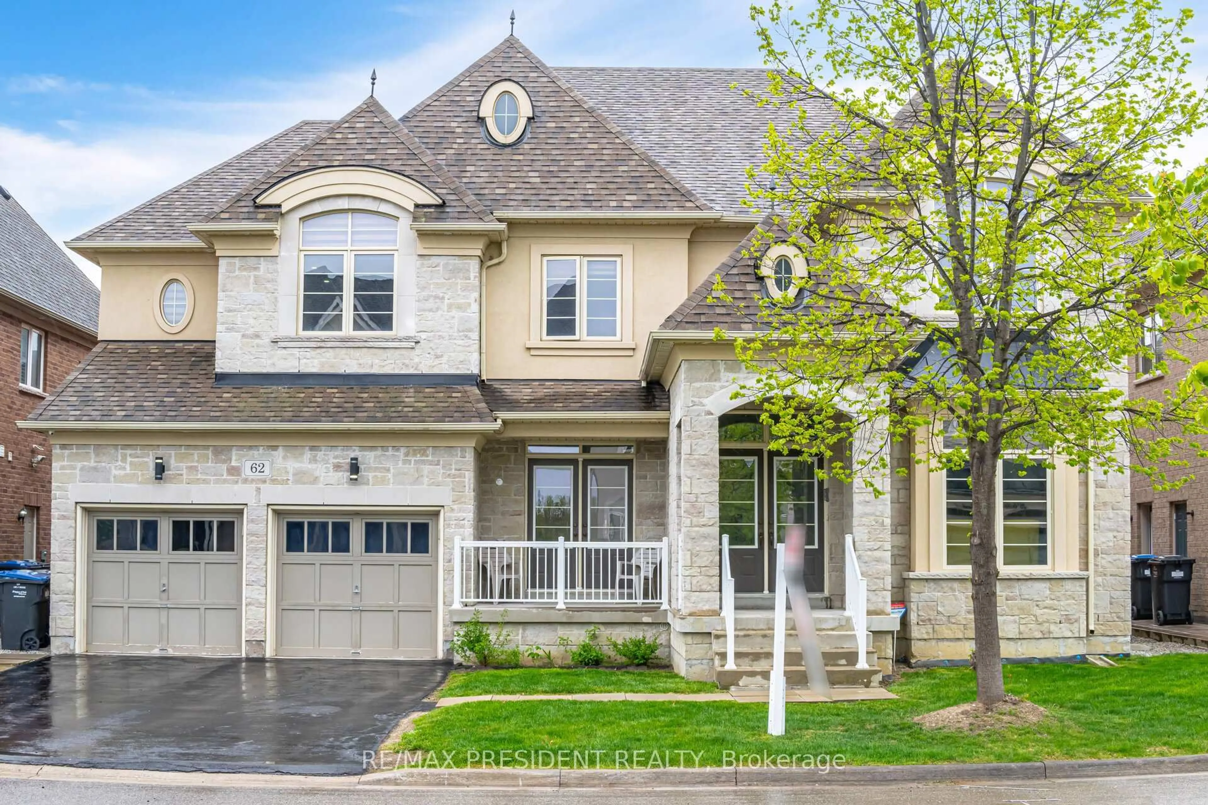 Home with brick exterior material, street for 62 Bakersfield Rd, Brampton Ontario L6P 3Y5