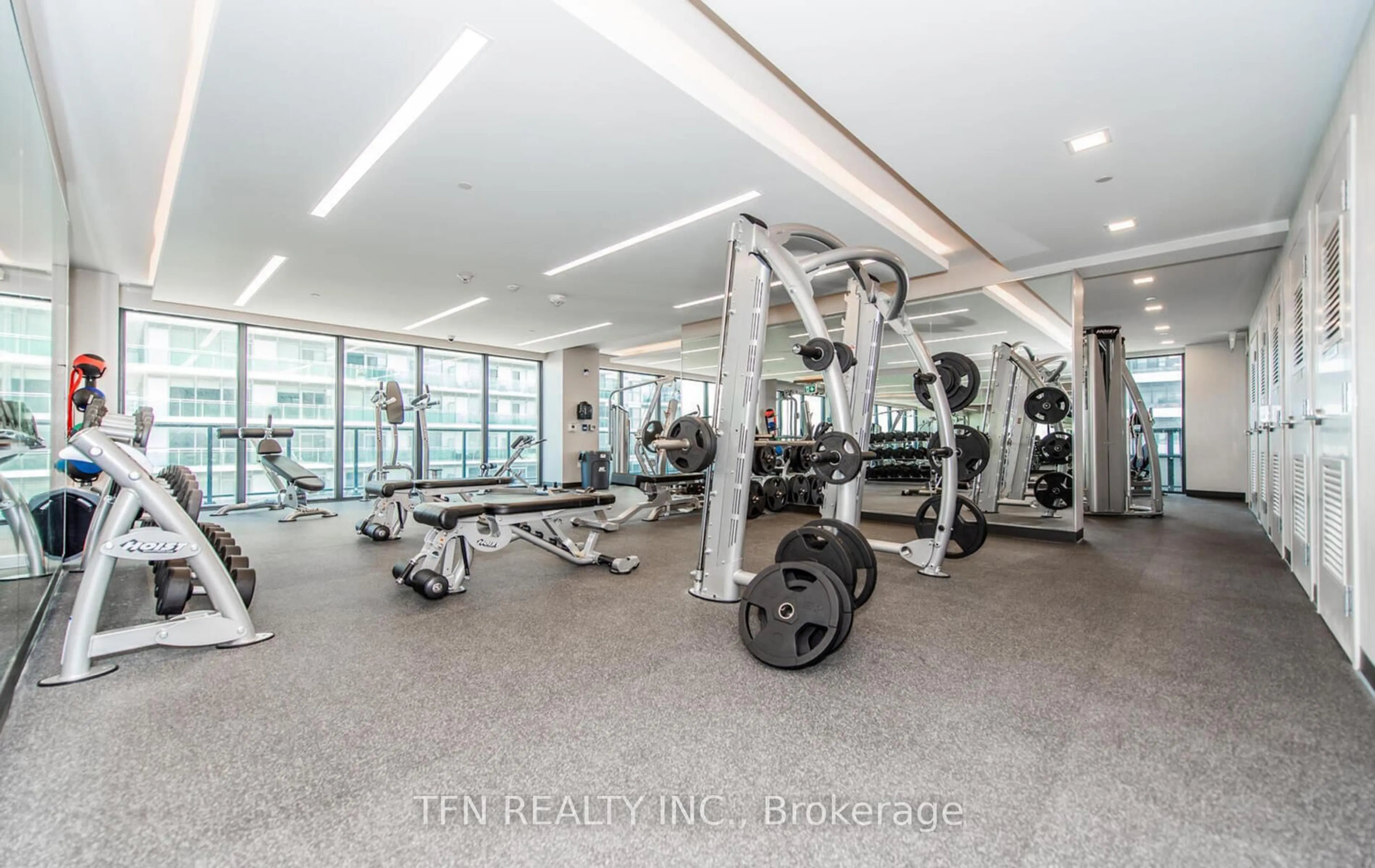 Gym or fitness room for 30 Shore Breeze Dr #2213, Toronto Ontario M8V 0J1