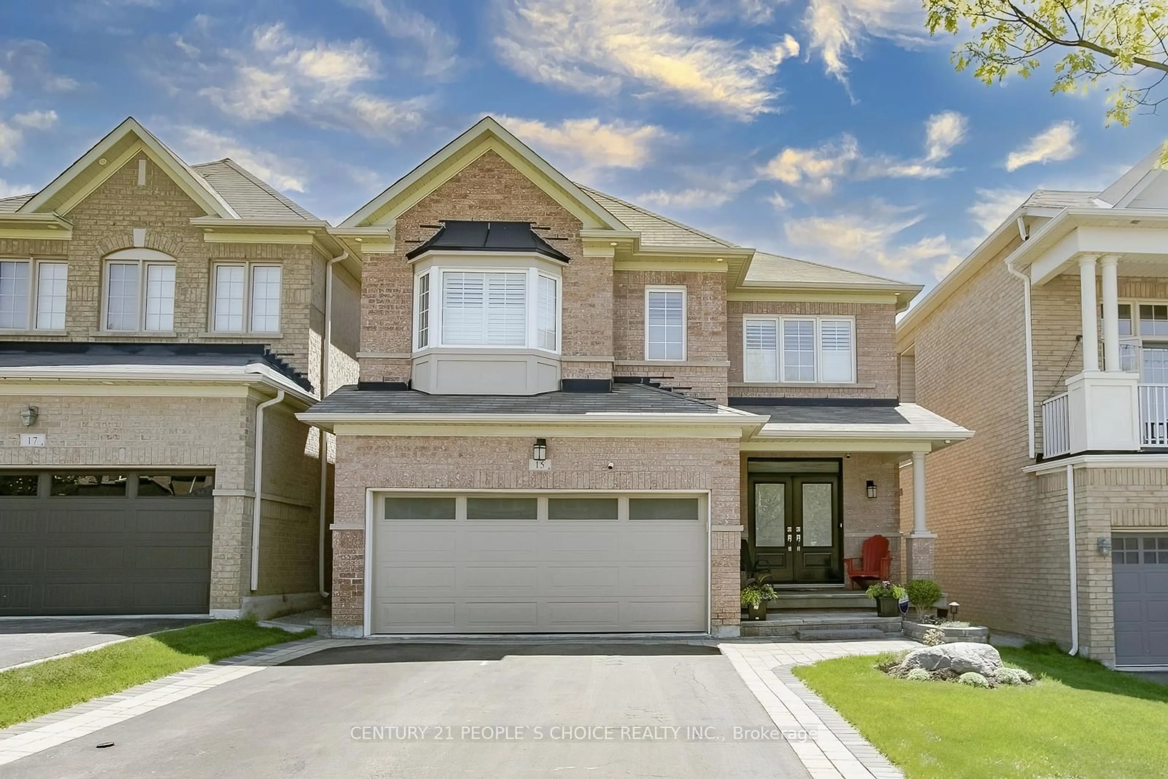 Home with brick exterior material, street for 15 Fallharvest Ave, Brampton Ontario L6Y 0P2