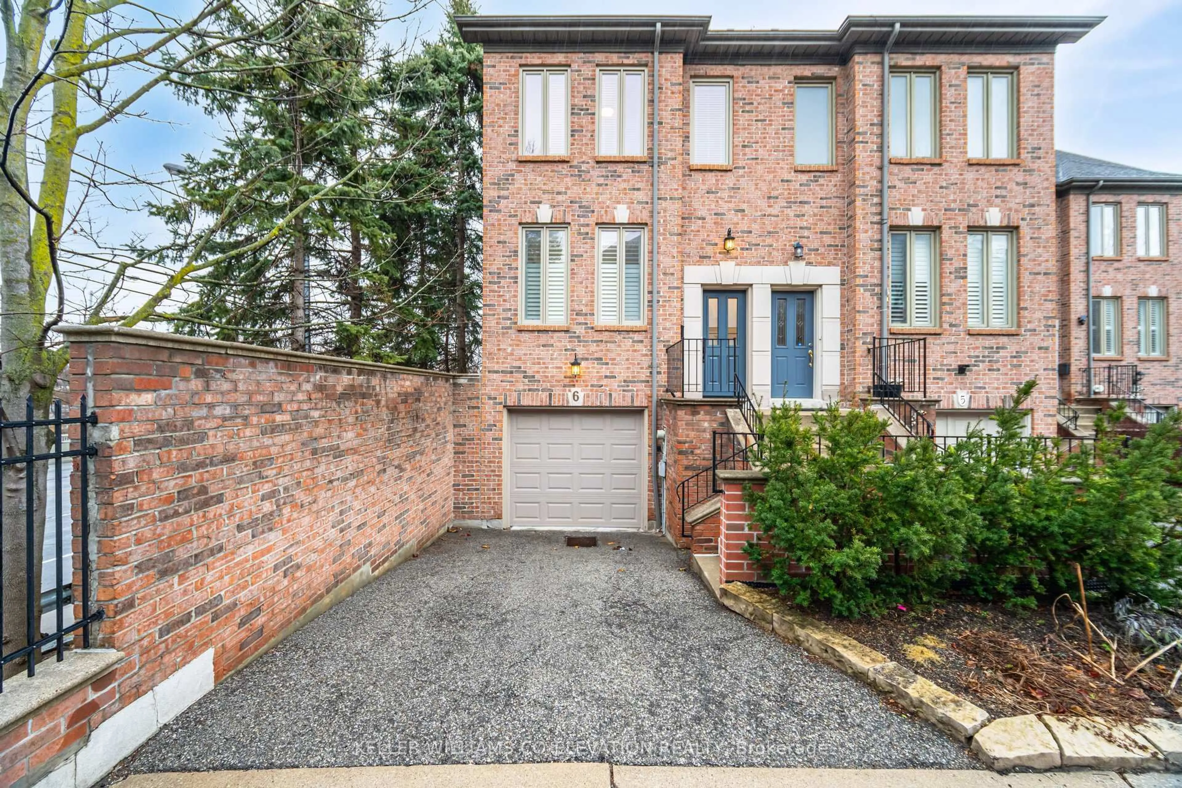 Home with brick exterior material, street for 195 Grand Ave #6, Toronto Ontario M8Y 3Y3