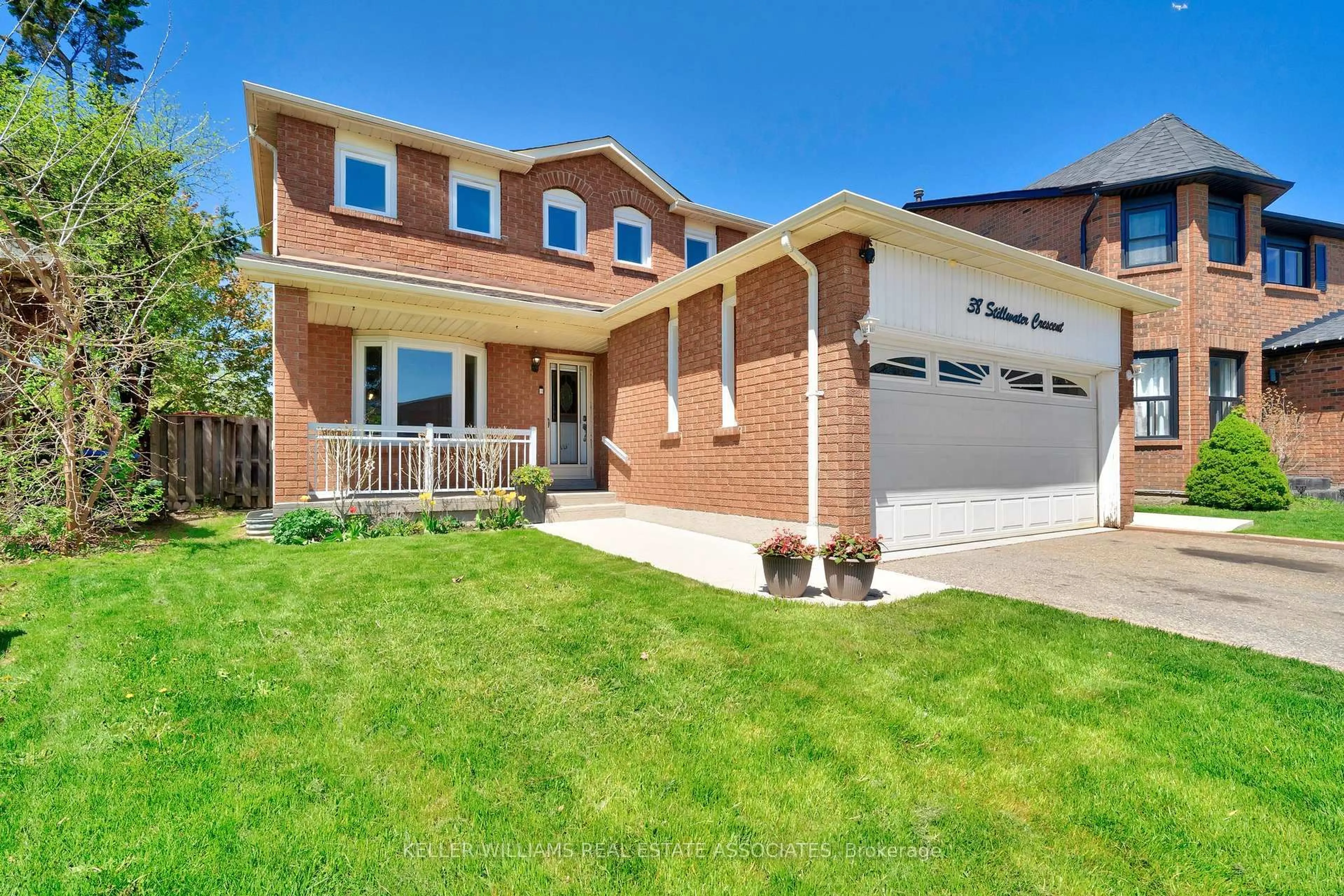 Home with brick exterior material, street for 38 Stillwater Cres, Brampton Ontario L6X 3L2